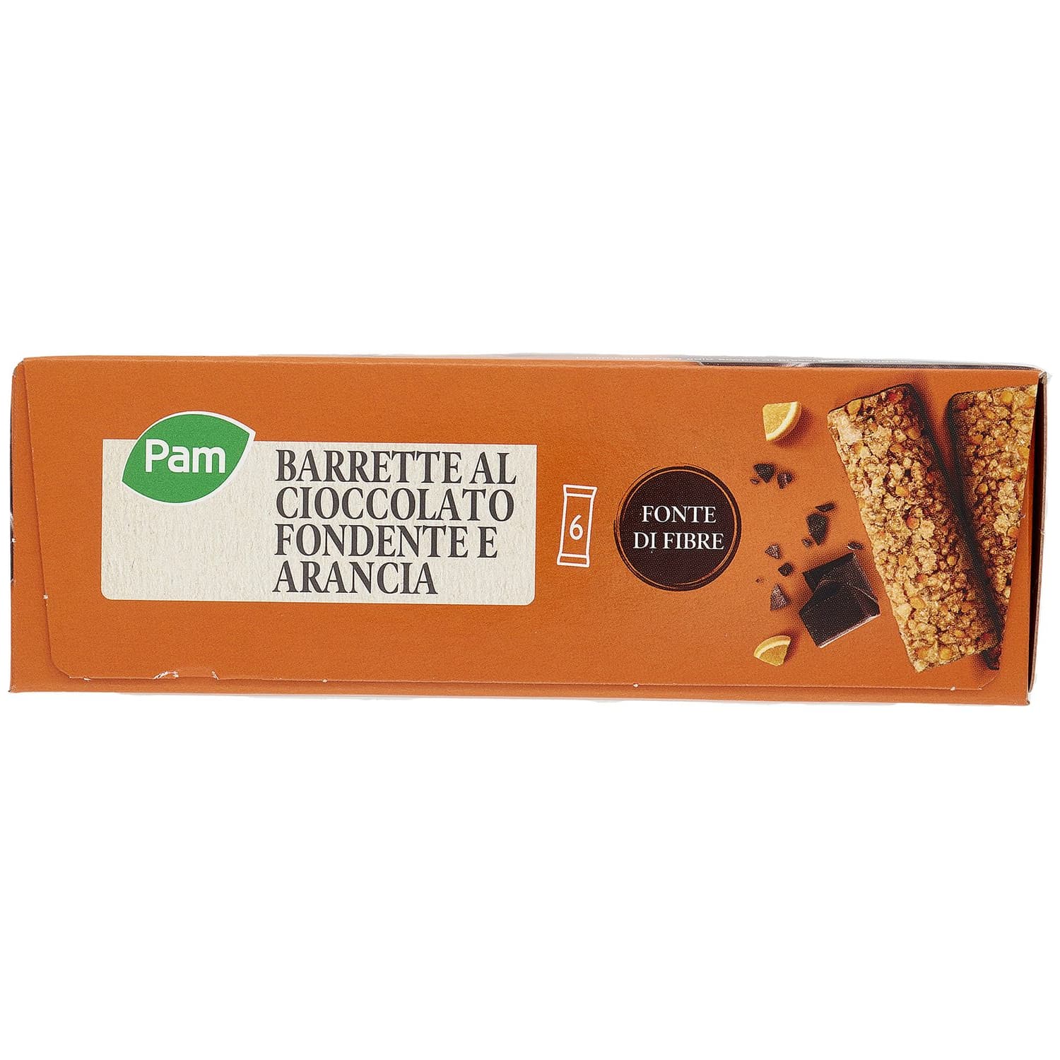 PAM Barrette al Cioccolato Fondente e Arancia 6 x 21 g – immagine 5