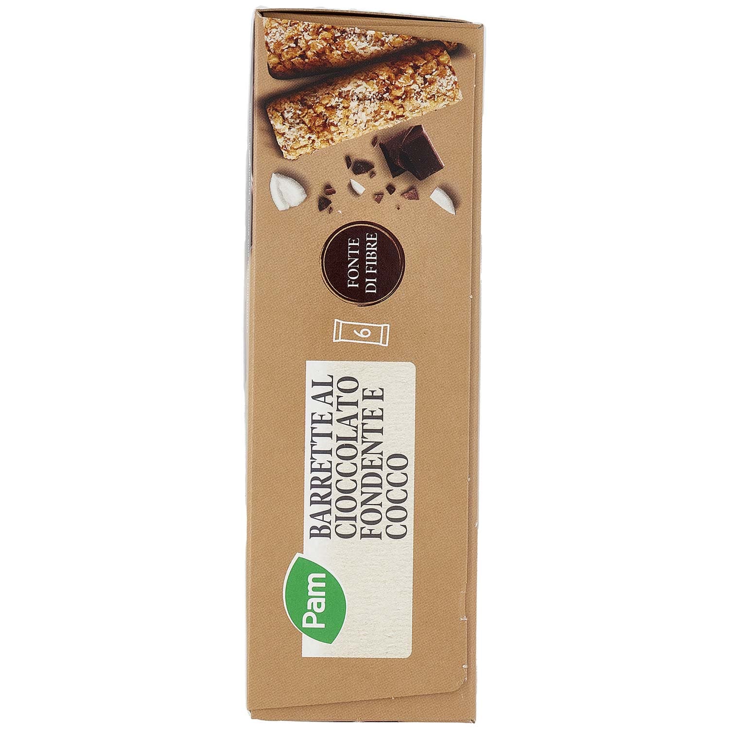 PAM Barrette al Cioccolato Fondente e Cocco 6 x 21 g – immagine 5