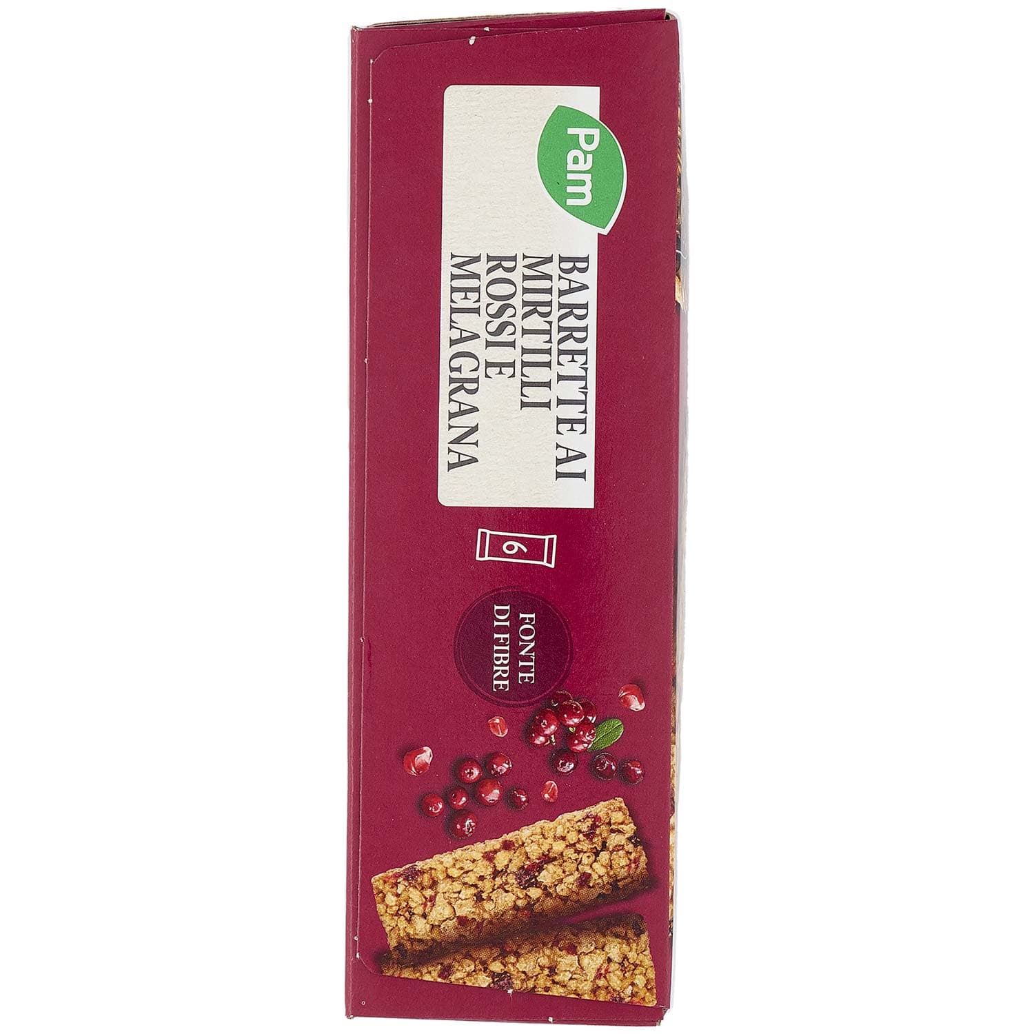 PAM Barrette ai Mirtilli Rossi e Melograna 6 x 21 g – immagine 3