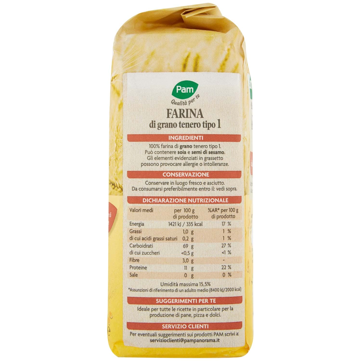 PAM Qualità per te Farina tipo 1 1 kg – immagine 5