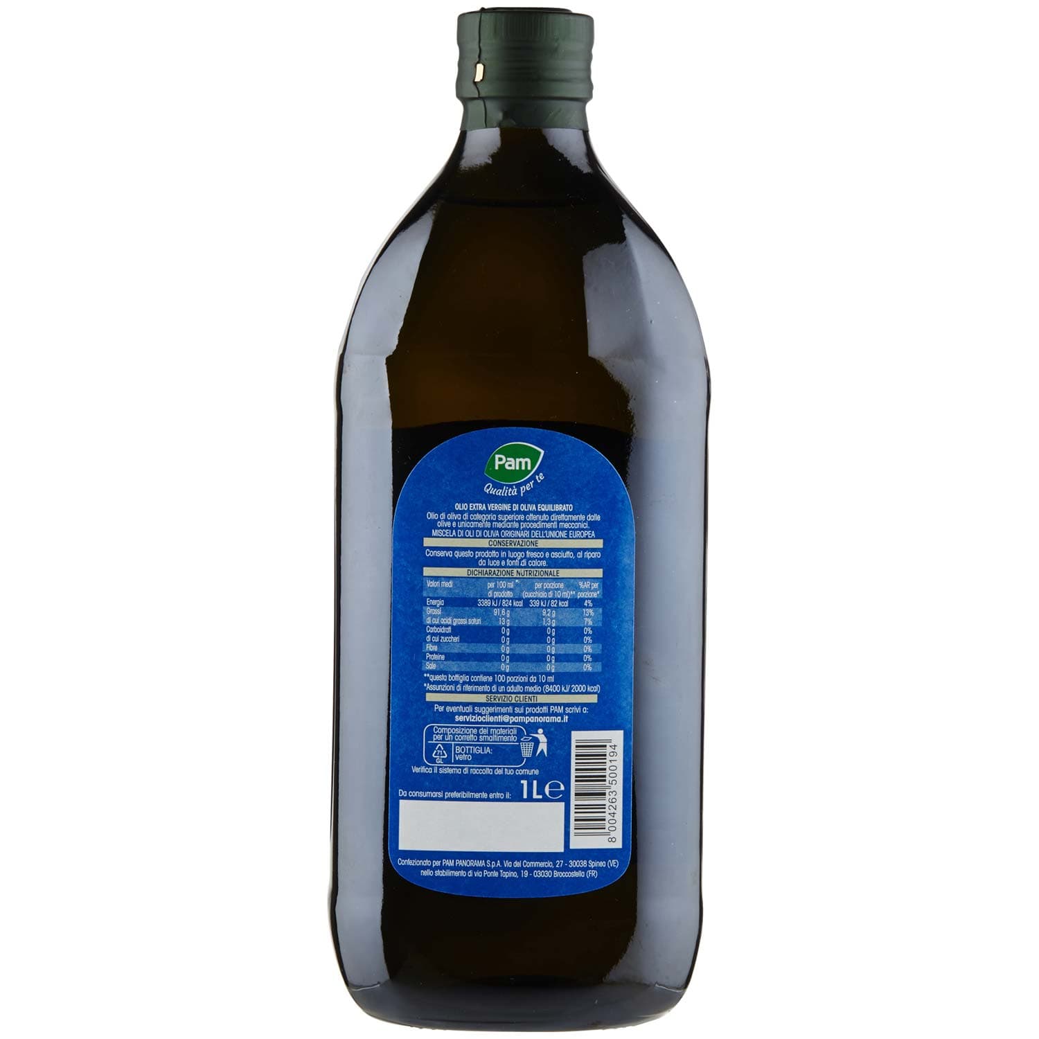 PAM Qualità per te Olio Extravergine di Oliva equilibrato 1 L – immagine 4