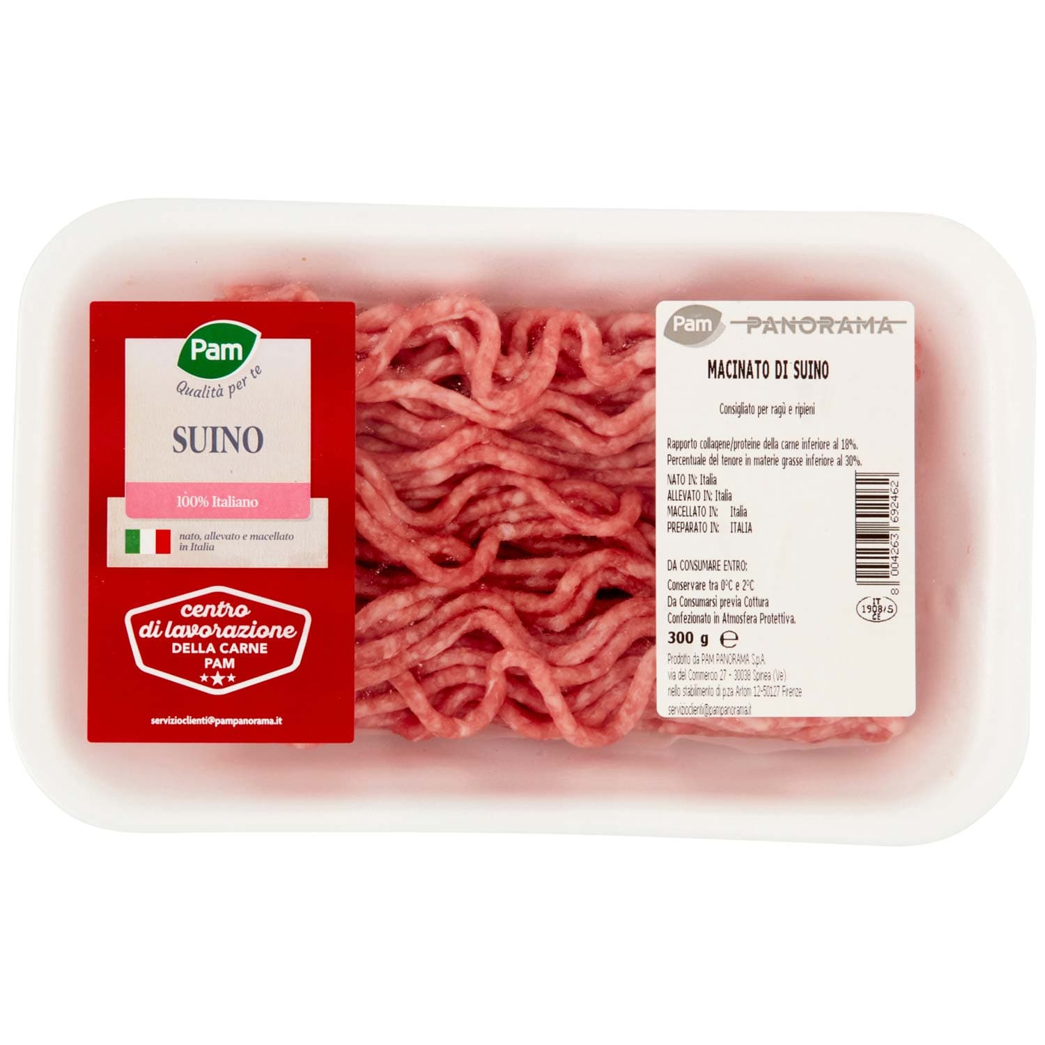 PAM Qualità per te Macinato di Suino 300 g – immagine 2