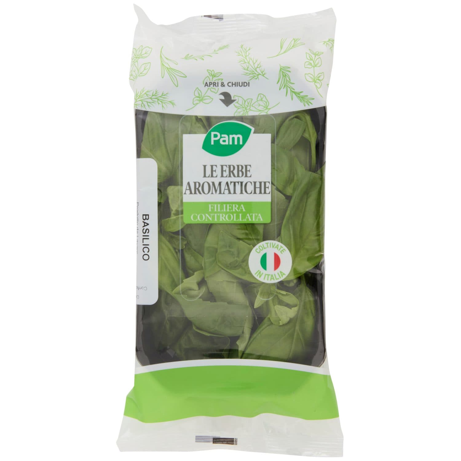 PAM le Erbe Aromatiche Basilico 30 g – immagine 2