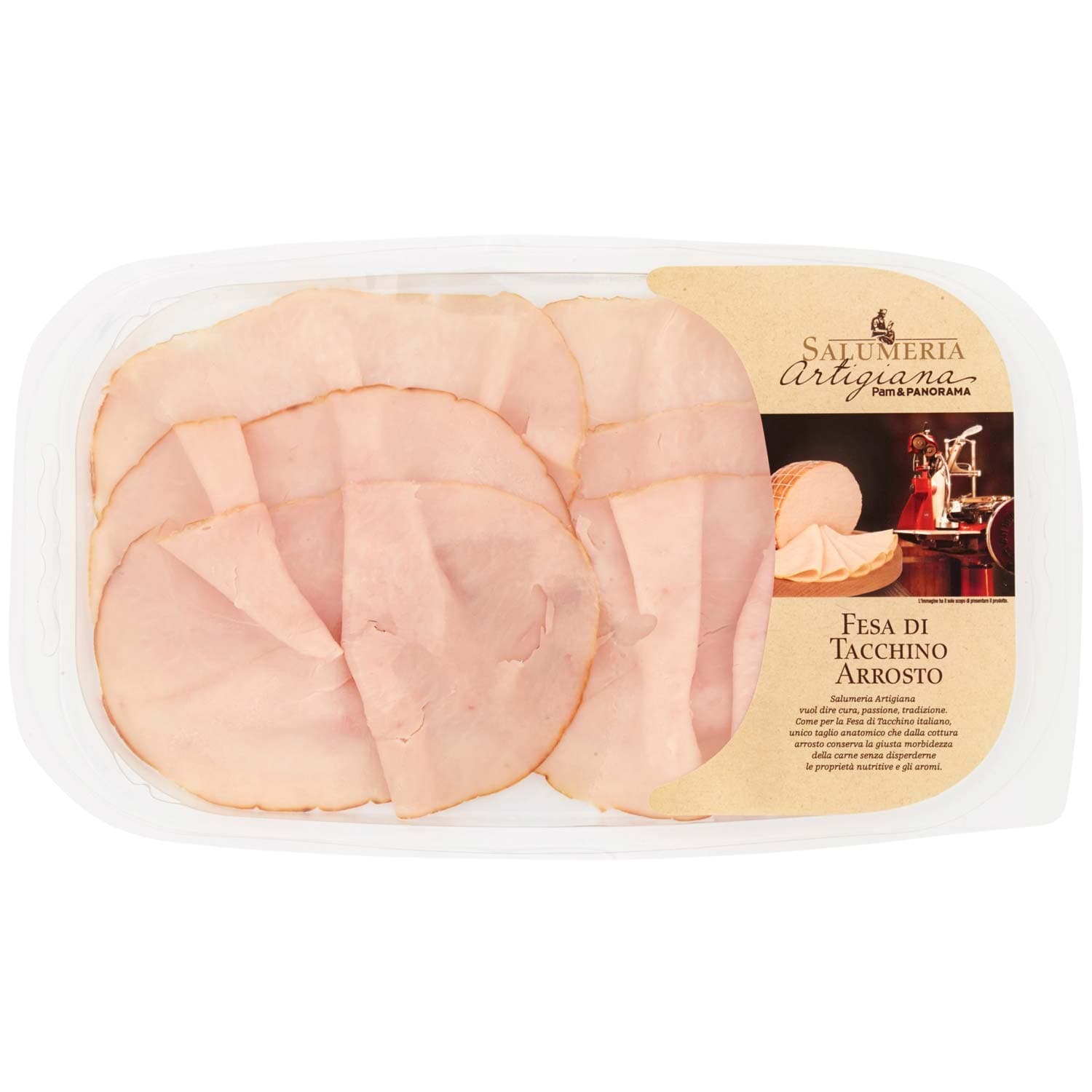 Salumeria Artigiana Fesa di Tacchino Arrosto 100 g – immagine 2