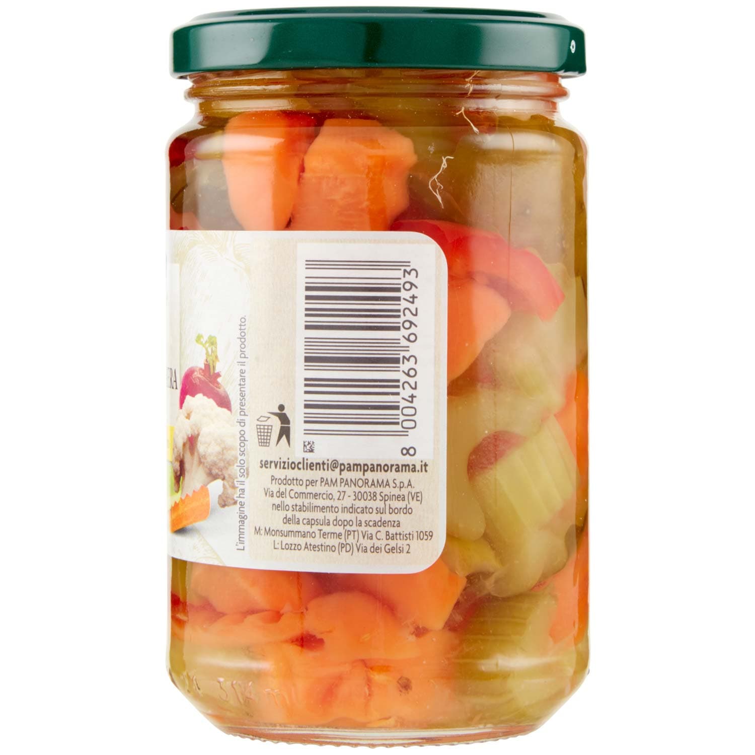 PAM Qualità per te Giardiniera in aceto di vino 300 g – immagine 5