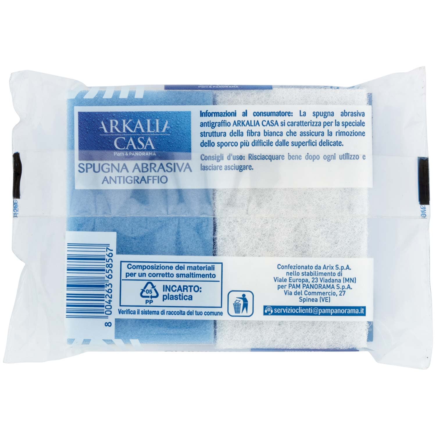 ARKALIA CASA Spugna Abrasiva Antigraffio 2 pz – immagine 4