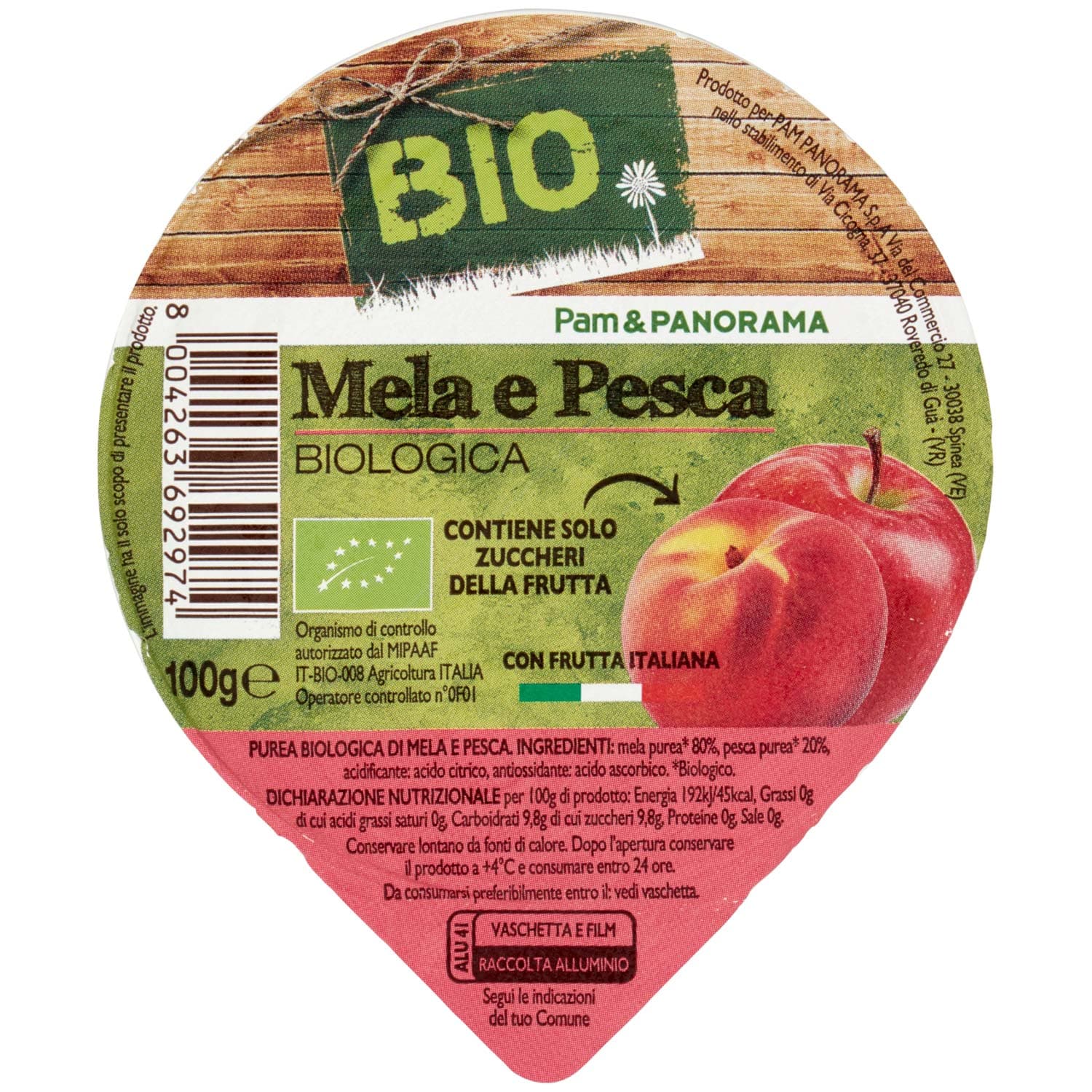 BIO Mela e Pesca Biologica 100 g – immagine 2