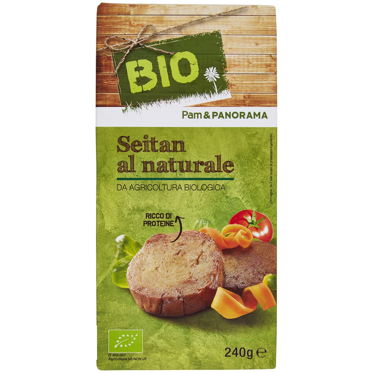 BIO Seitan al naturale 240g (120g x 2) – immagine 2