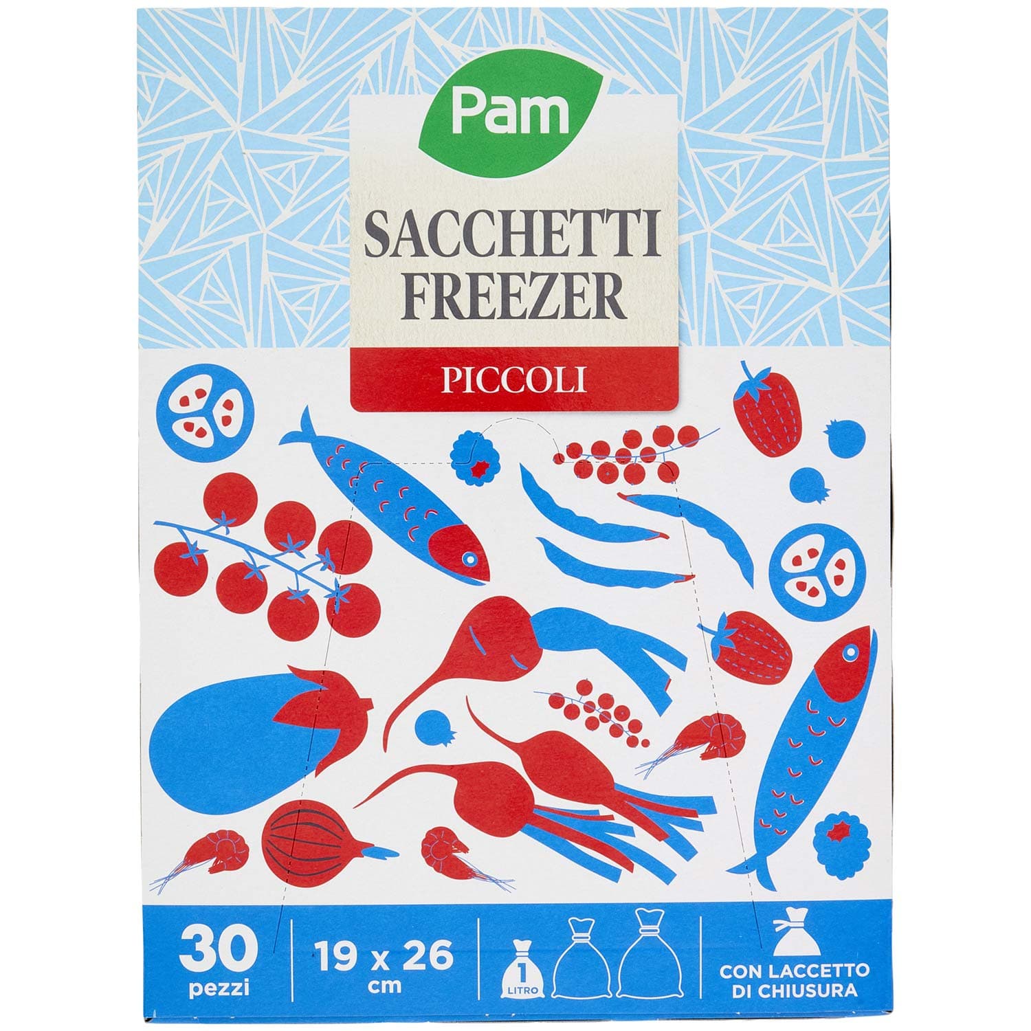 PAM PANORAMA Sacchetti Freezer 19x26 cm 30 pz – immagine 2
