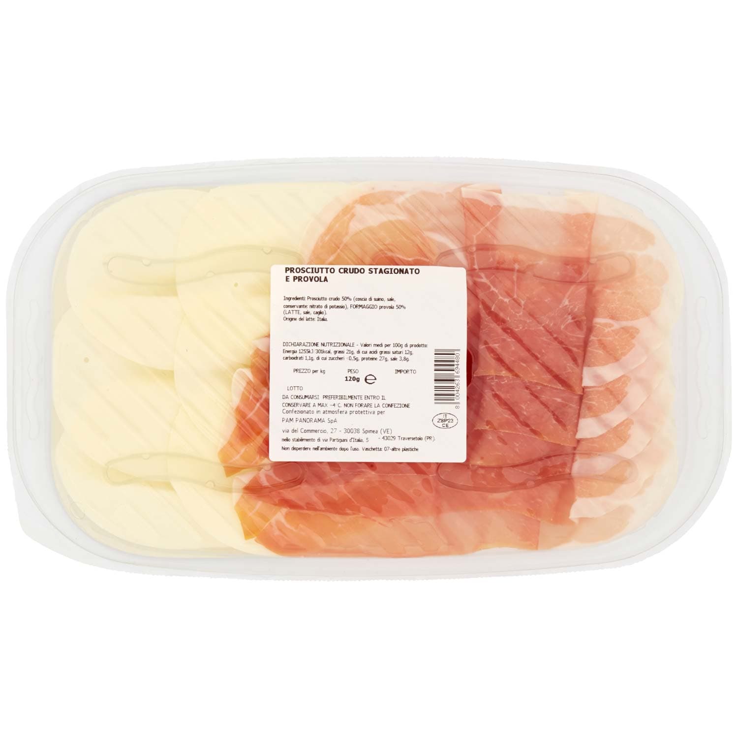 Salumeria Artigiana Prosciutto Crudo e Provola 120 g – immagine 4