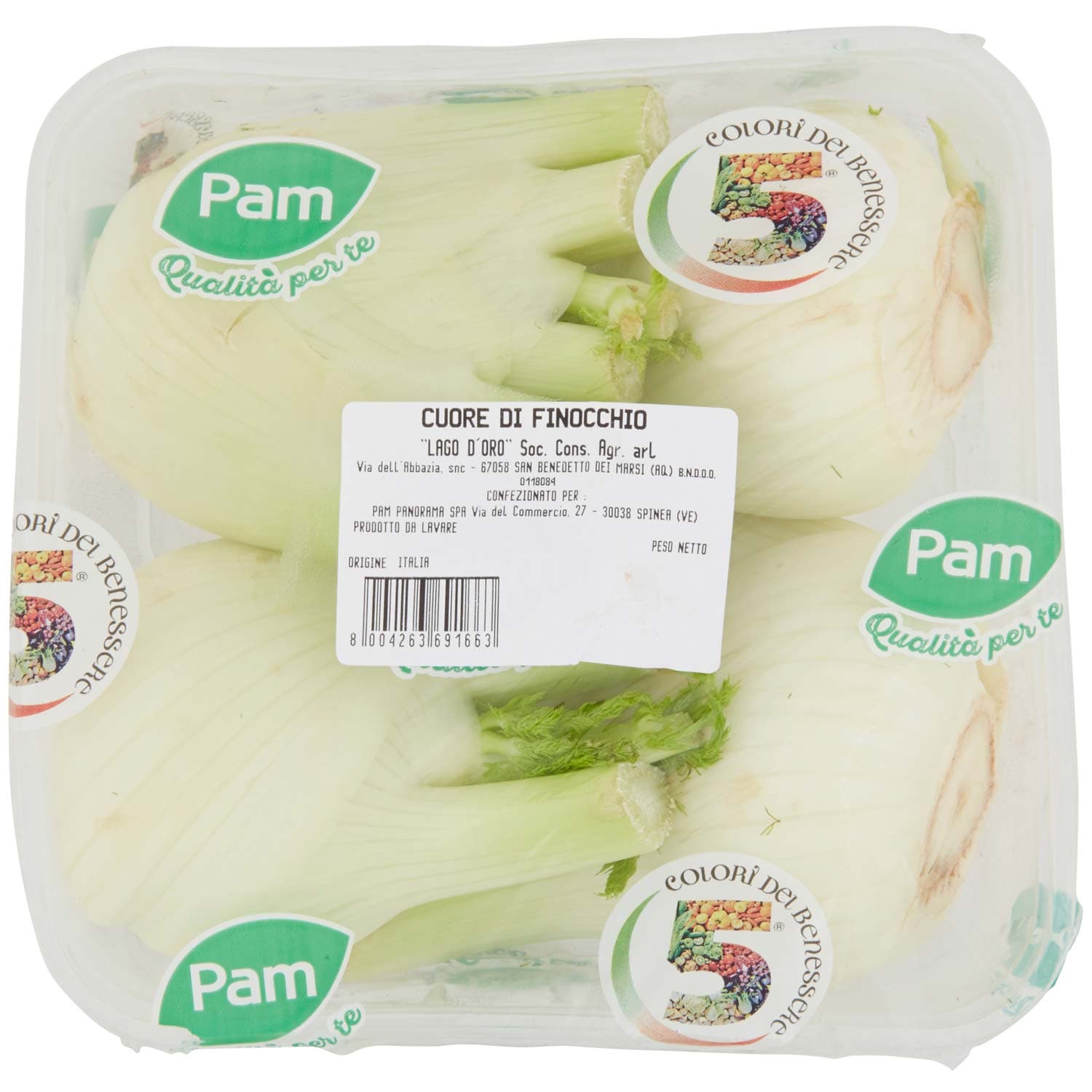 PAM Qualità per te Cuore di Finocchio 0,800 kg – immagine 2