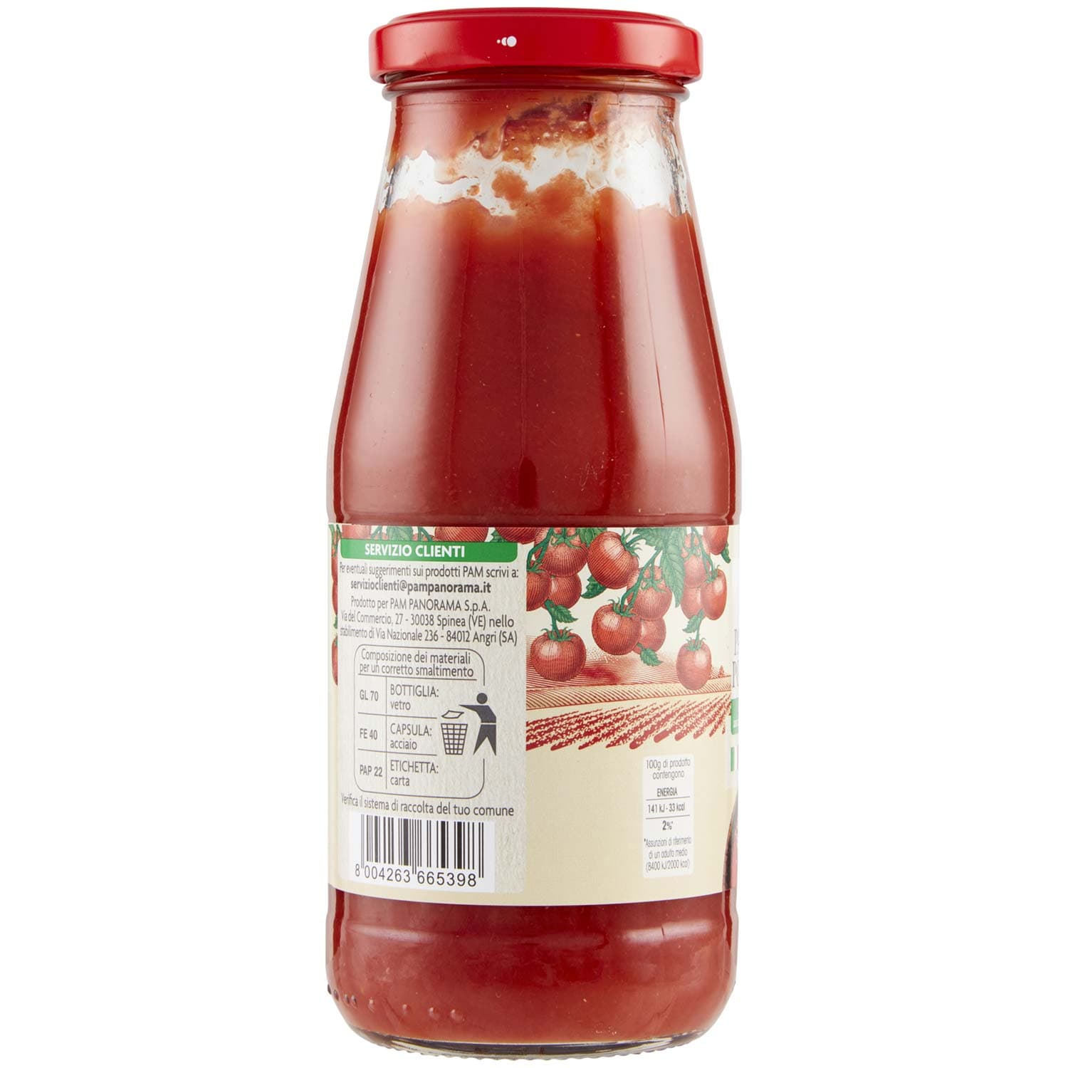 PAM PANORAMA Passata di Pomodoro 400 g – immagine 3