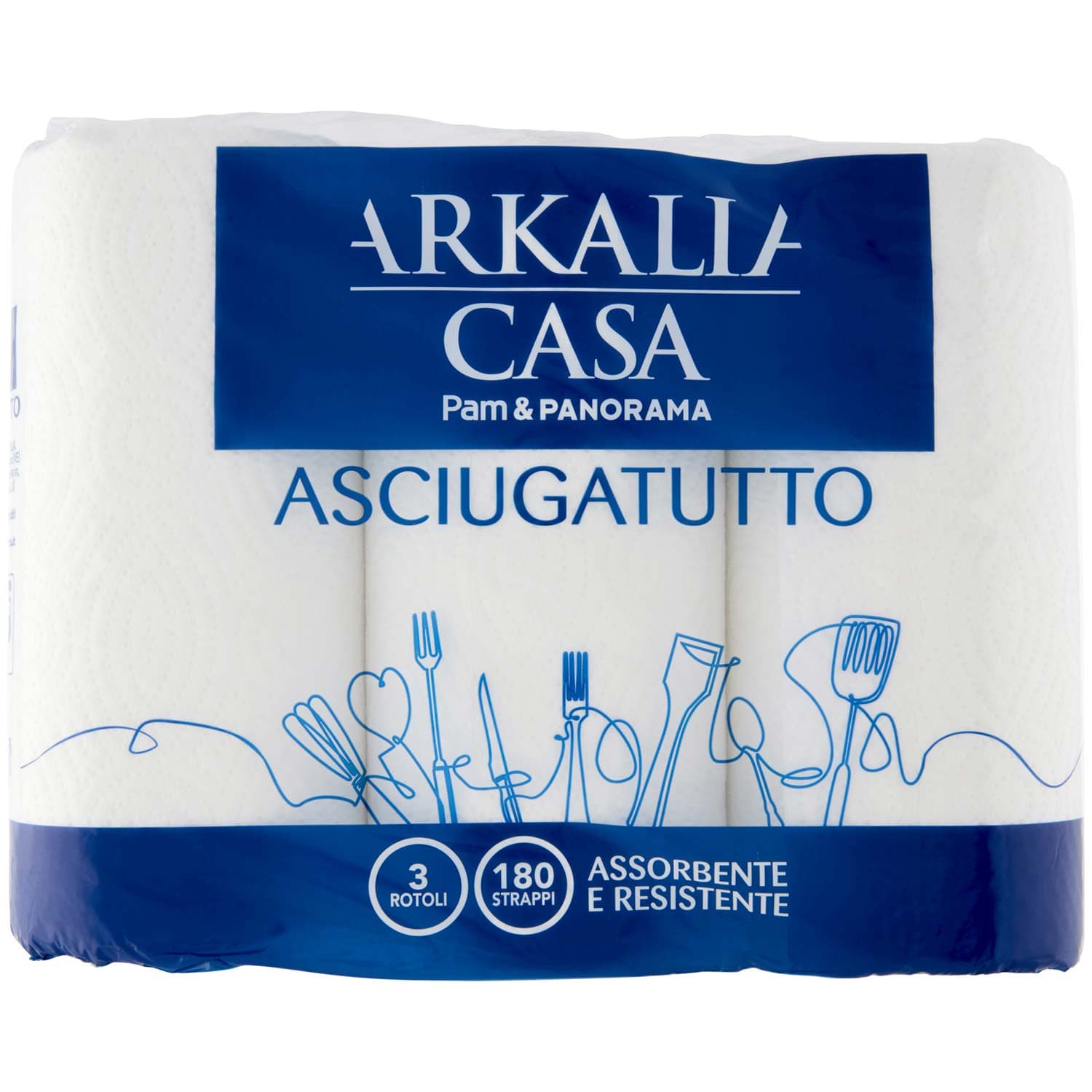 PAM Qualità per te Asciugatutto 2 Veli 3 Rotoli – immagine 2