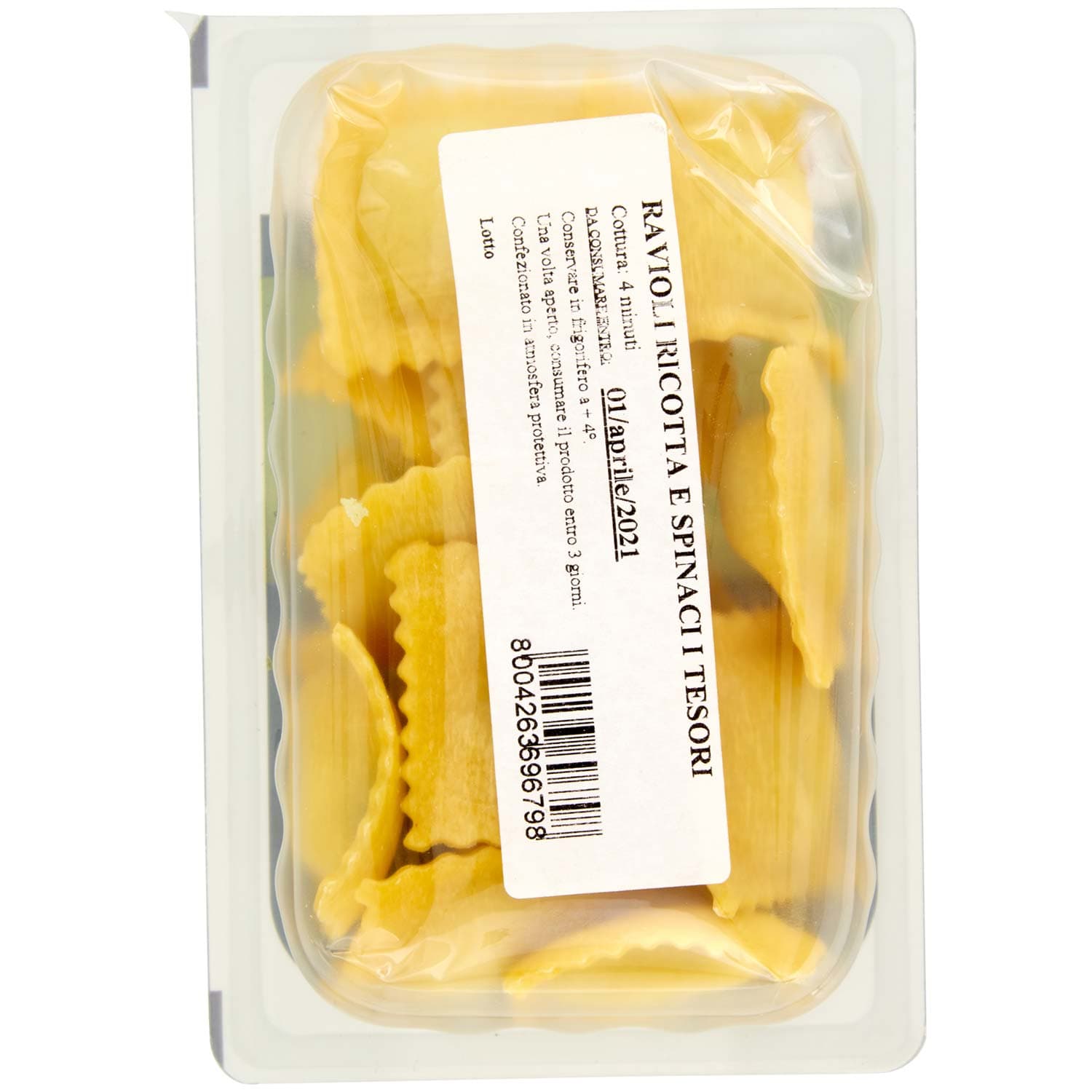 I TESORI Ravioli Ricotta e Spinaci 125 g – immagine 4