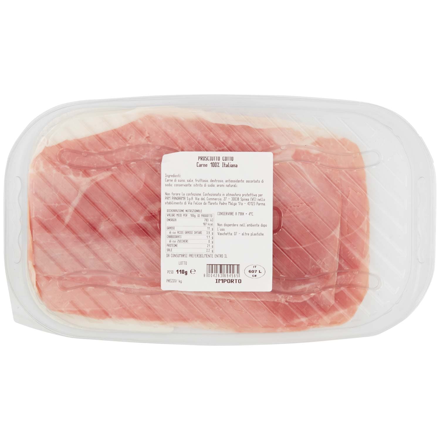 Salumeria Artigiana Prosciutto Cotto San Giovanni 110 g – immagine 4