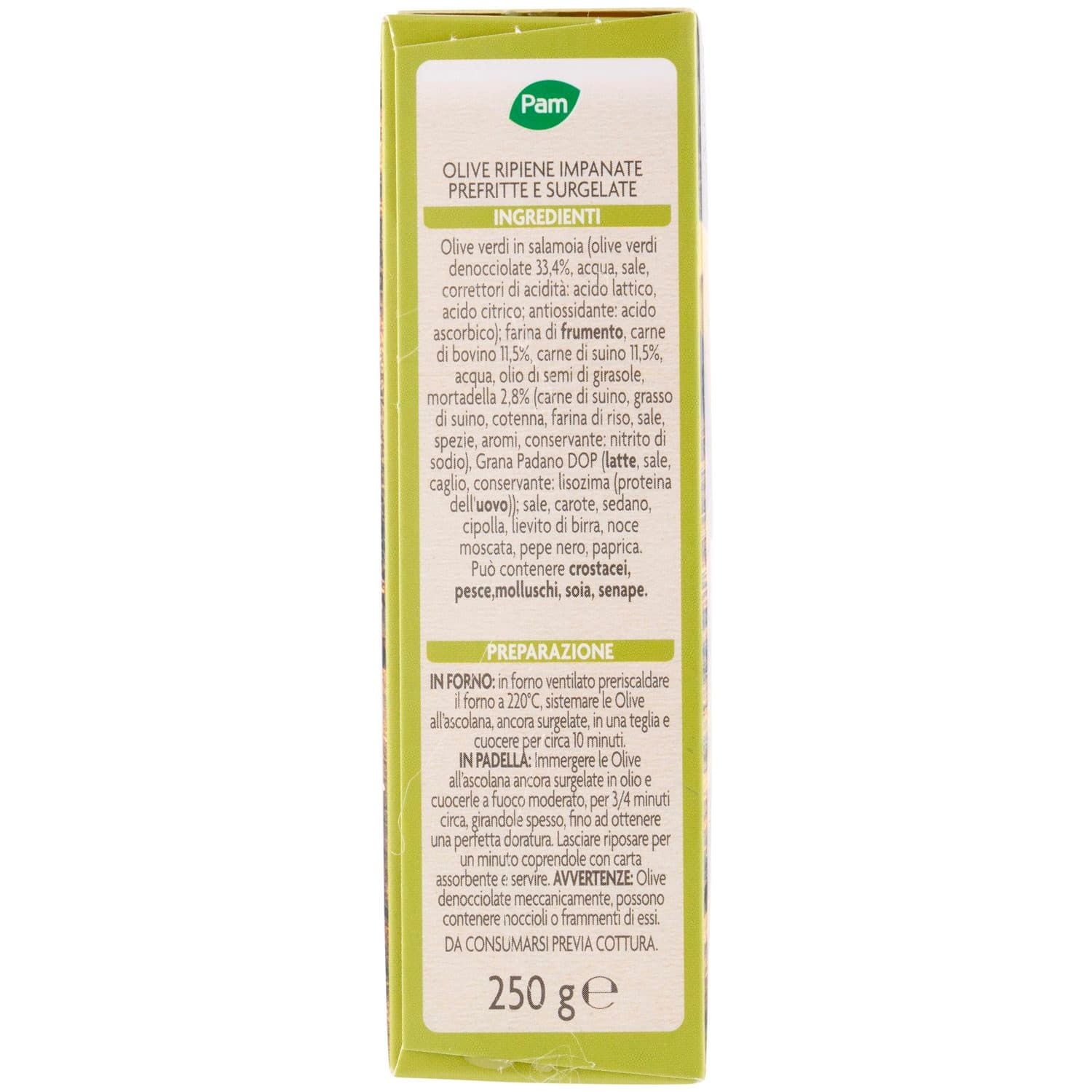 PAM PANORAMA Olive all'Ascolana surgelate 250 g – immagine 3