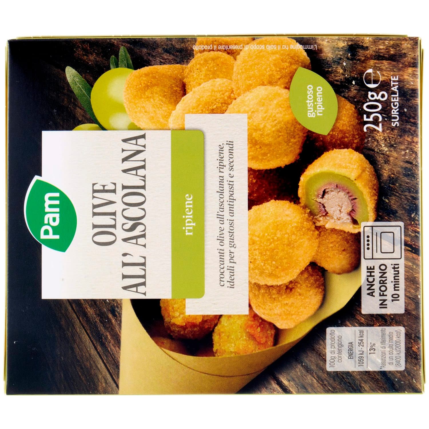 PAM PANORAMA Olive all'Ascolana surgelate 250 g – immagine 4