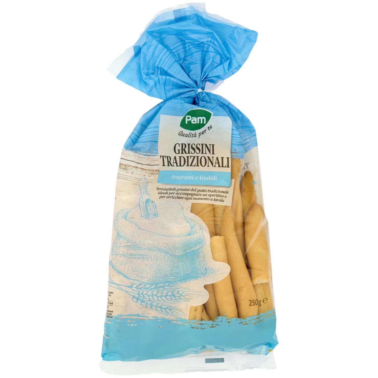 PAM Qualità per te Grissini Tradizionali 250 g – immagine 2