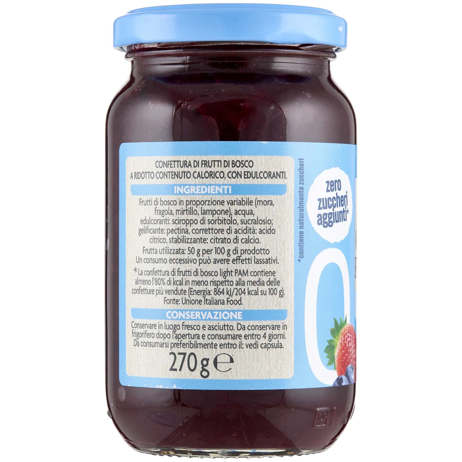 PAM Confettura Frutti di Bosco Light* 270 g – immagine 3