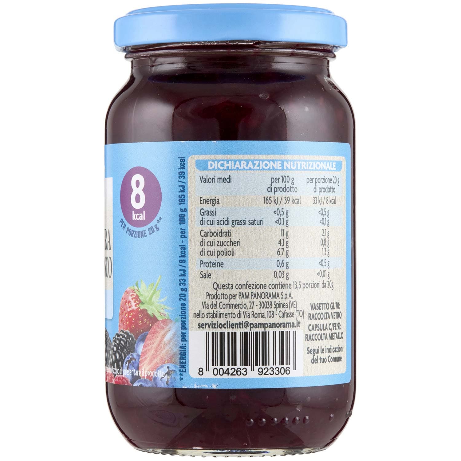 PAM Confettura Frutti di Bosco Light* 270 g – immagine 5