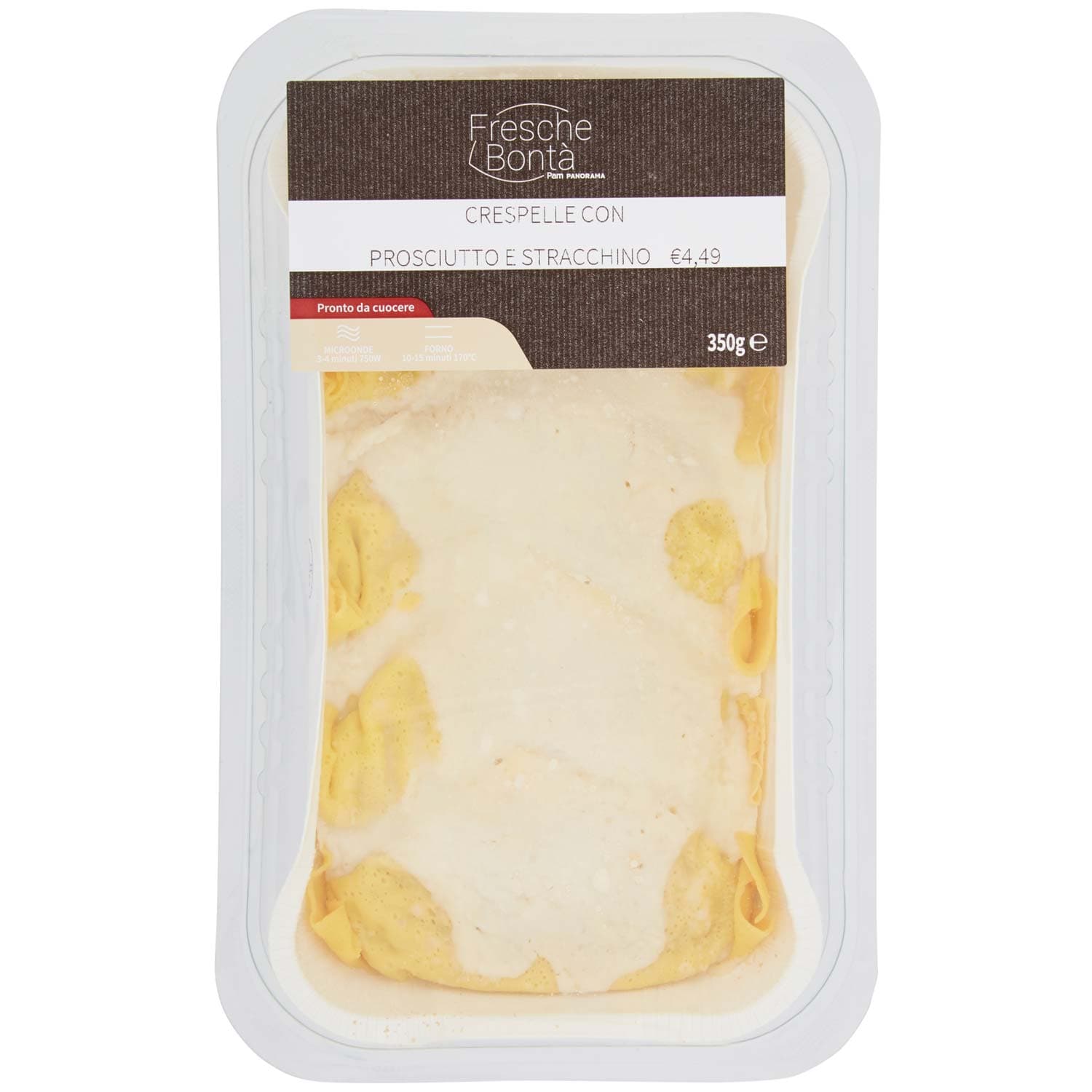 FRESCHE BONTA' Crespelle Prosciutto Cotto e Stracchino 350 g – immagine 2