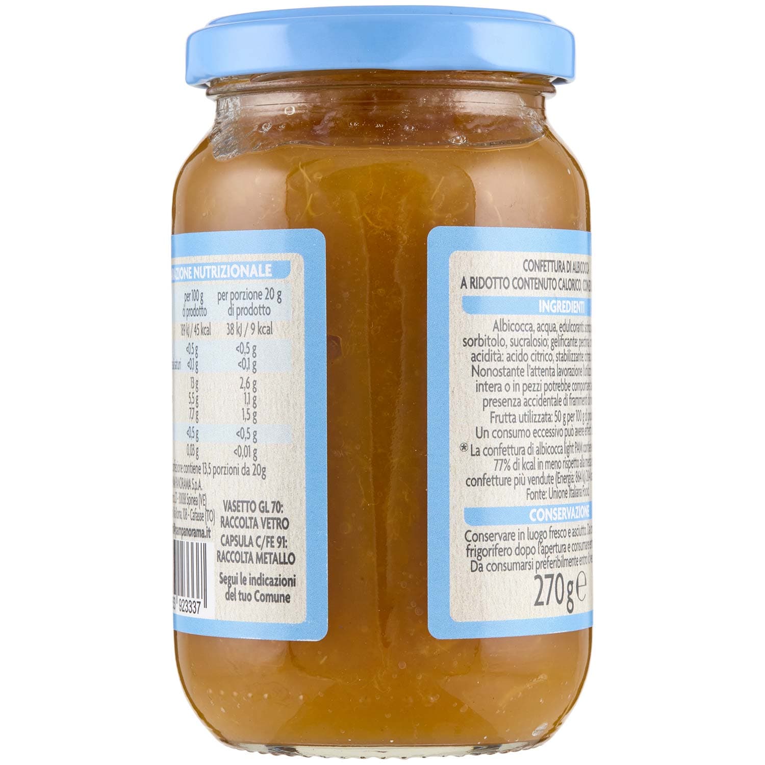 PAM Confettura Albicocca Light* 270 g – immagine 4