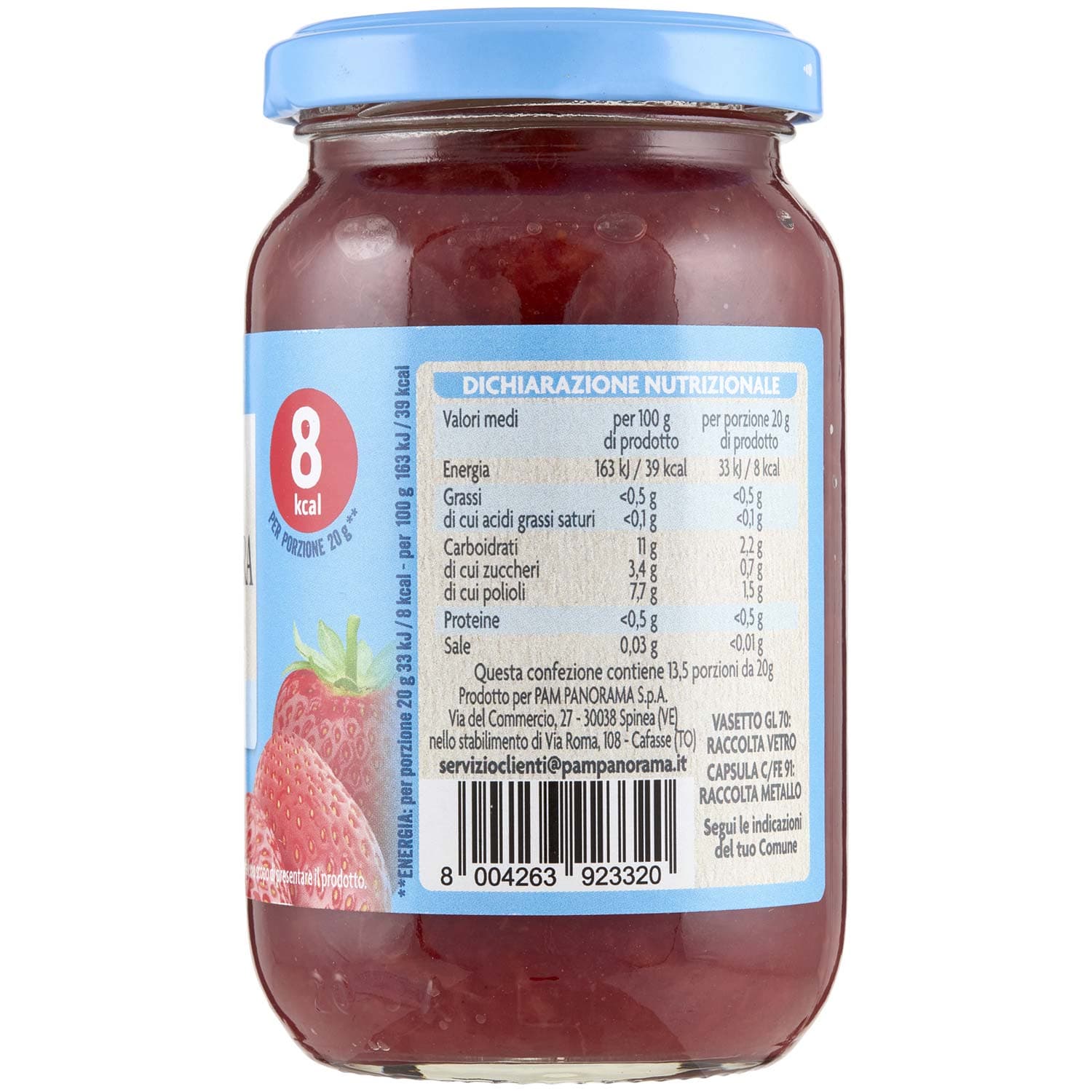 PAM Confettura Fragola Light* 270 g – immagine 5