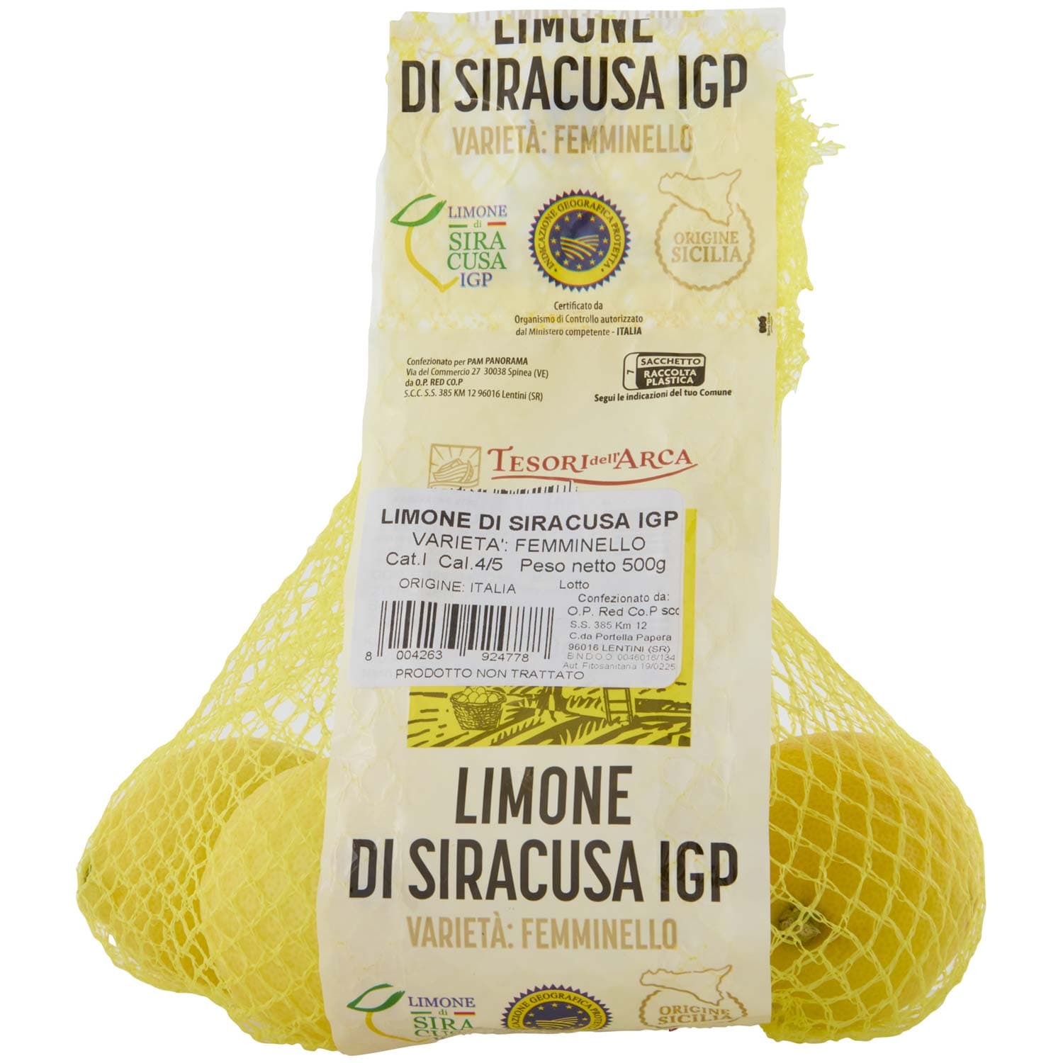 TESORI DELL'ARCA Limone di Siracusa IGP 500 g – immagine 4