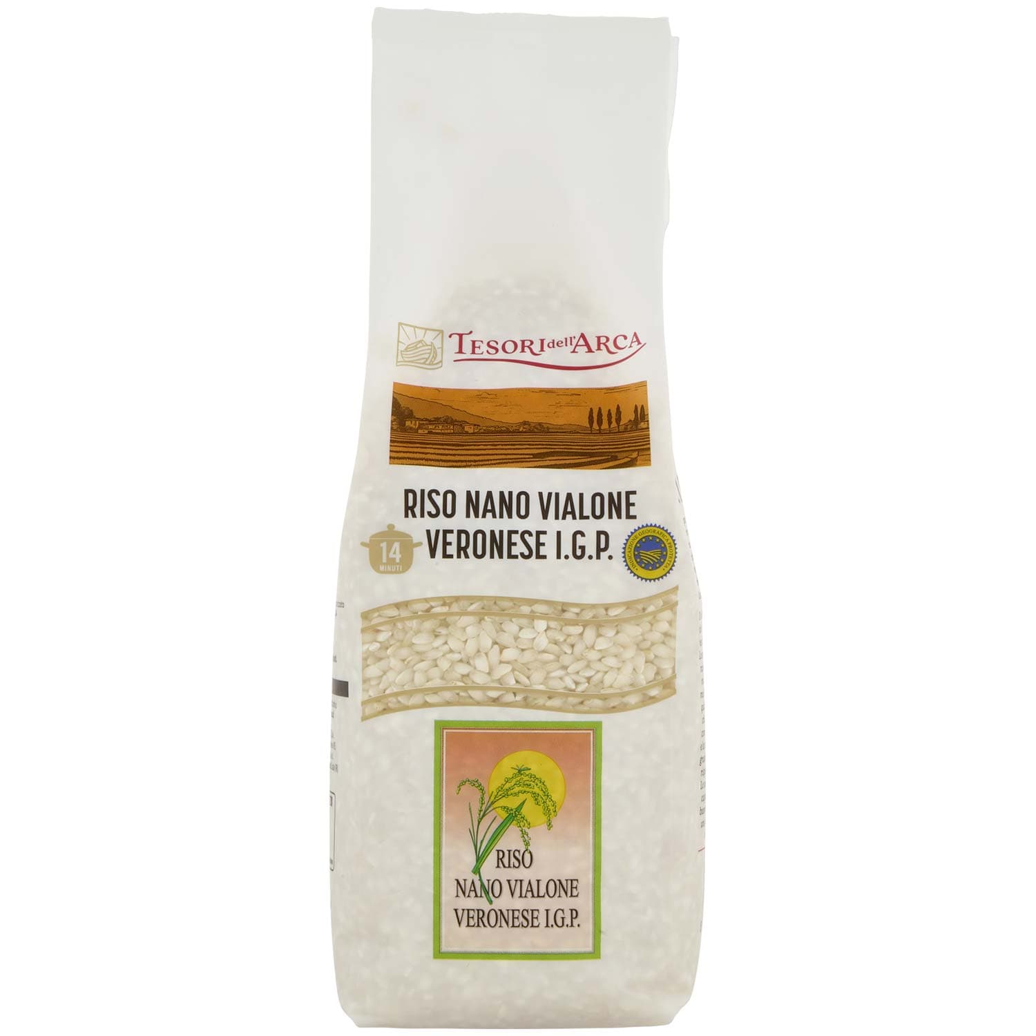 TESORI DELL'ARCA Riso Nano Vialone Veronese I.G.P. 1000 g – immagine 2