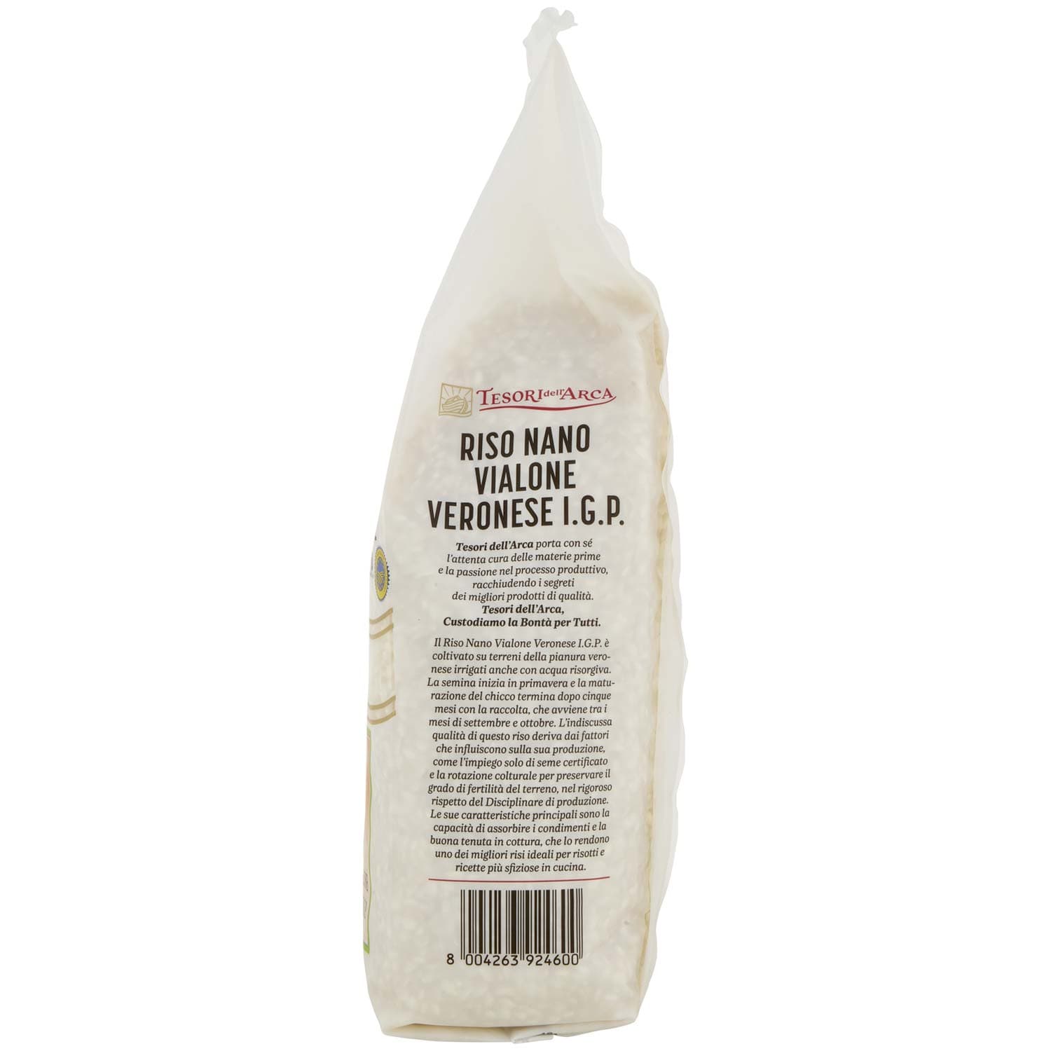 TESORI DELL'ARCA Riso Nano Vialone Veronese I.G.P. 1000 g – immagine 5