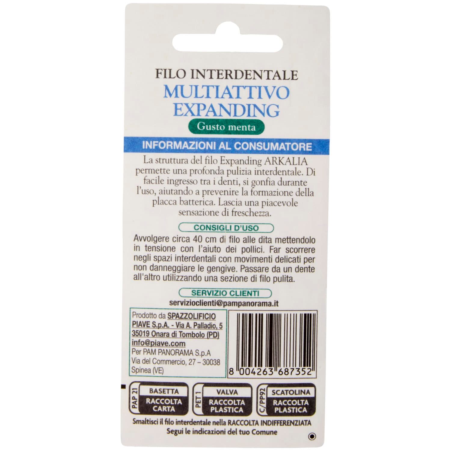 Dentonet Pharma+ Filo Interdentale Multiattivo Expanding 25 m – immagine 4