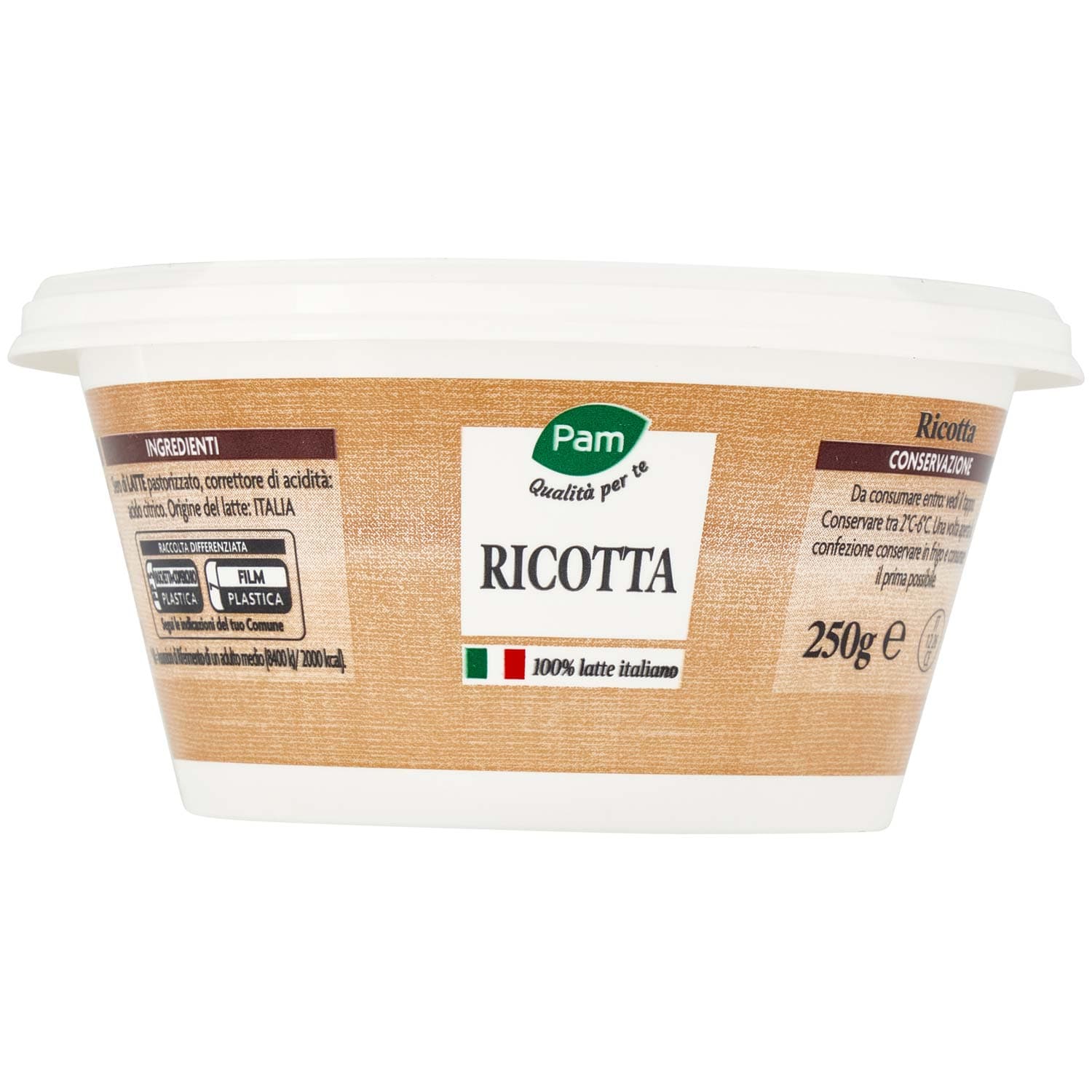 PAM Qualità per te Ricotta 250 g – immagine 7
