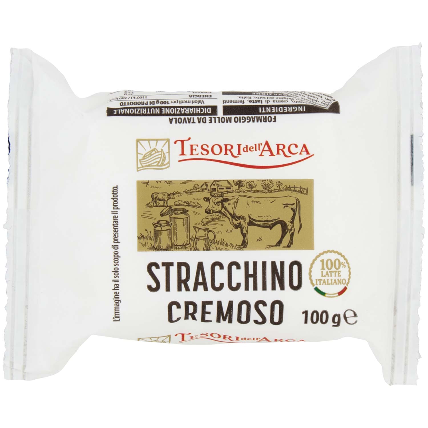 TESORI DELL'ARCA Stracchino Cremoso 100 g – immagine 2