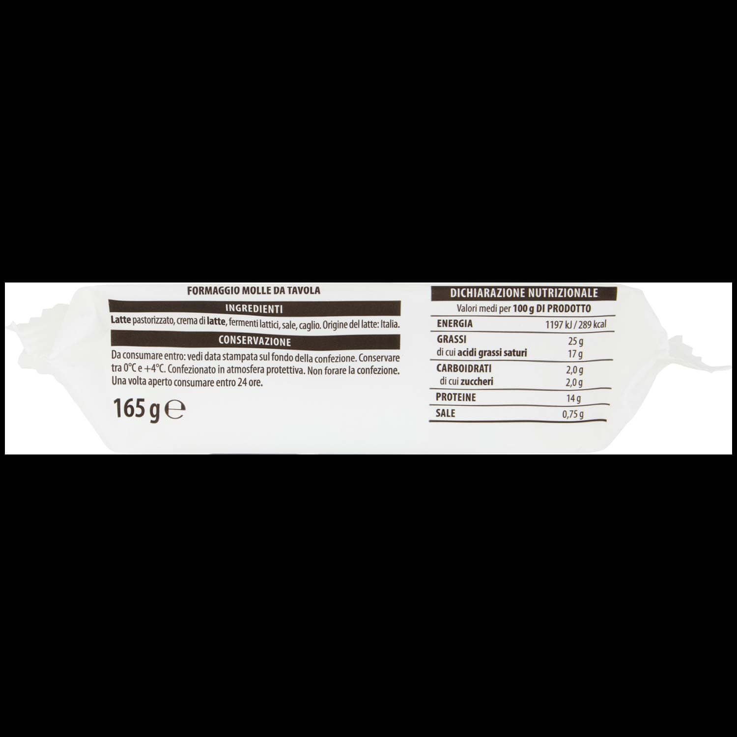 TESORI DELL'ARCA Stracchino Cremoso 165 g – immagine 6