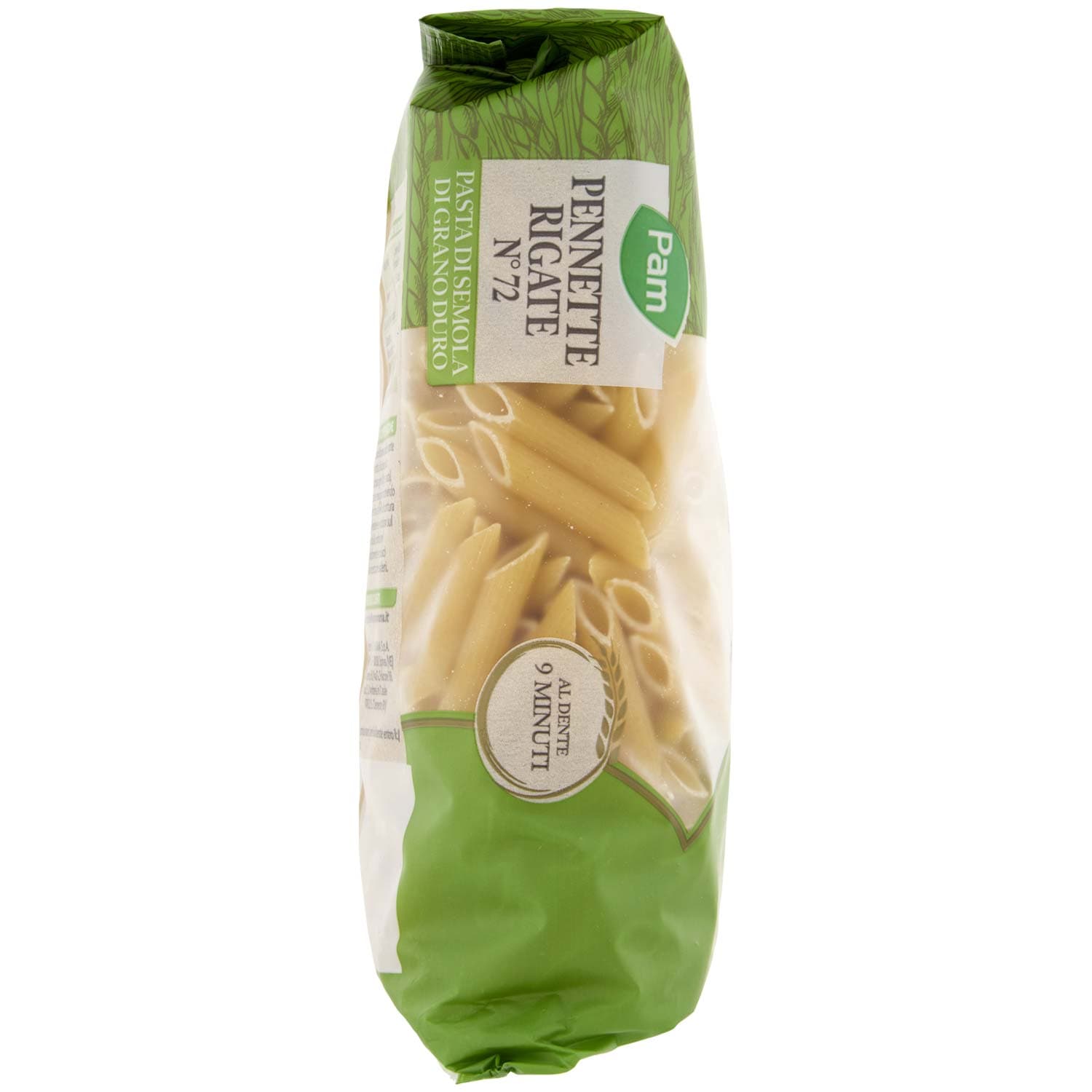 PAM Pennette Rigate N° 72 Pasta di Semola di Grano Duro 500 g – immagine 3
