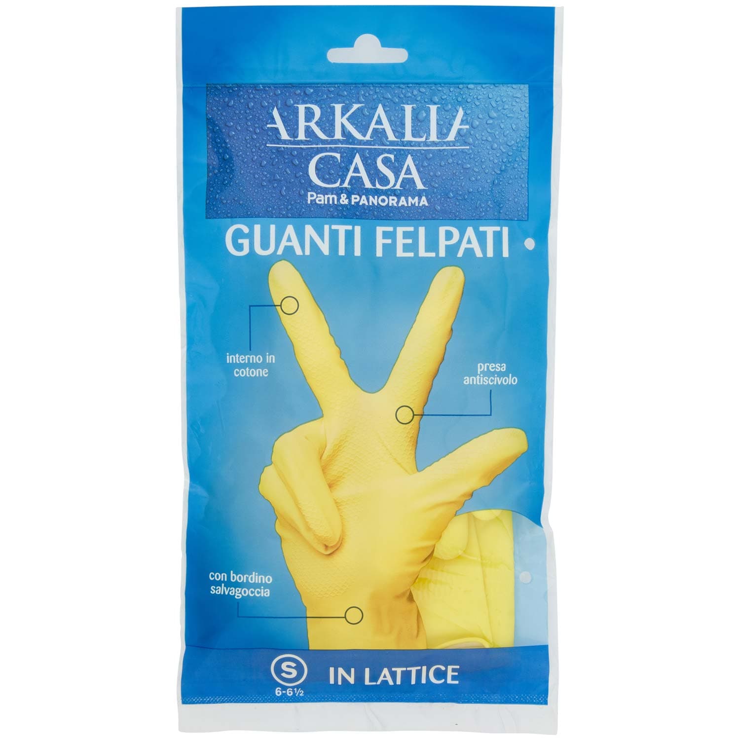 ARKALIA CASA Guanti Felpati in Lattice S - 6-6Ω 1 Paio – immagine 2