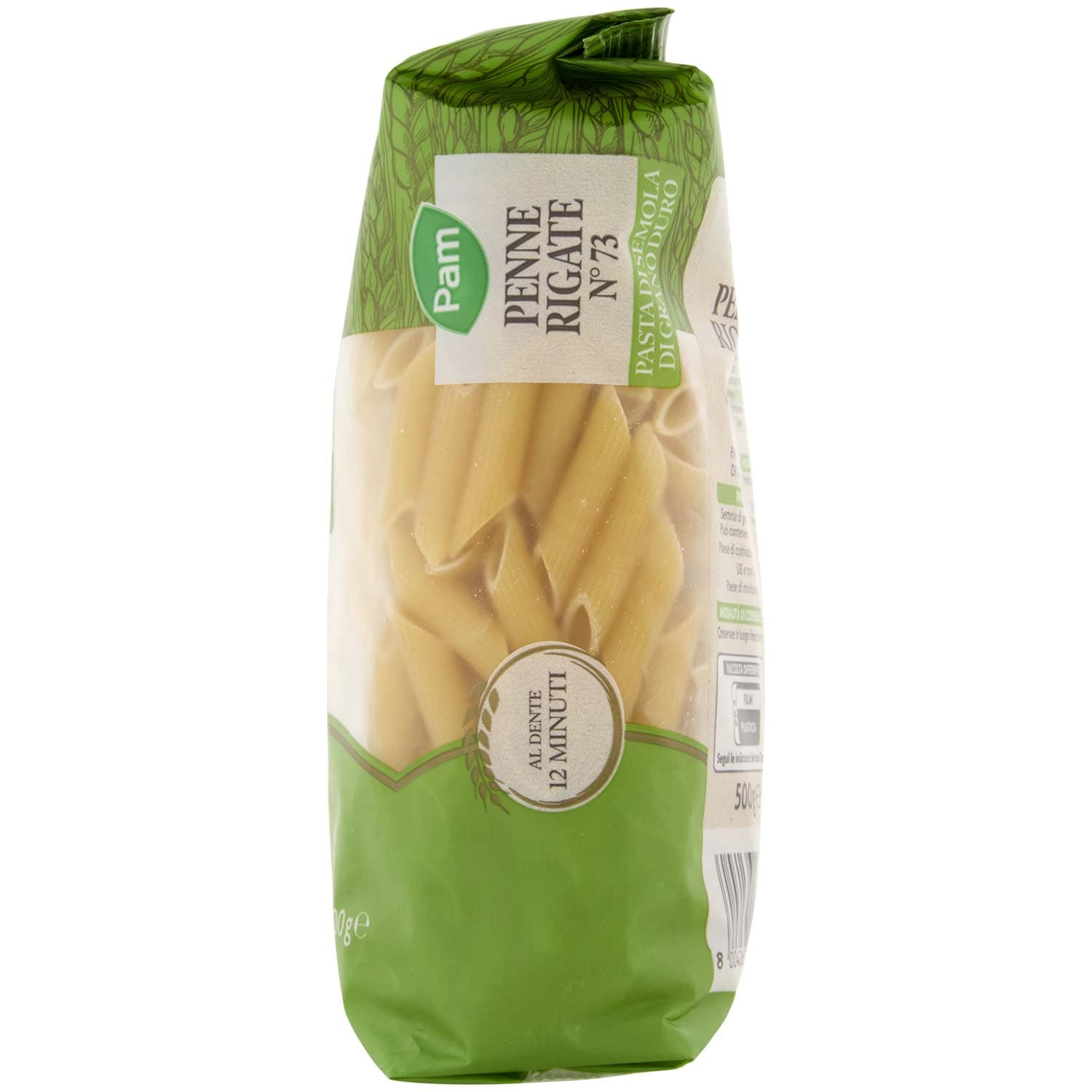 PAM Penne Rigate N° 73 Pasta di Semola di Grano Duro 500 g – immagine 5