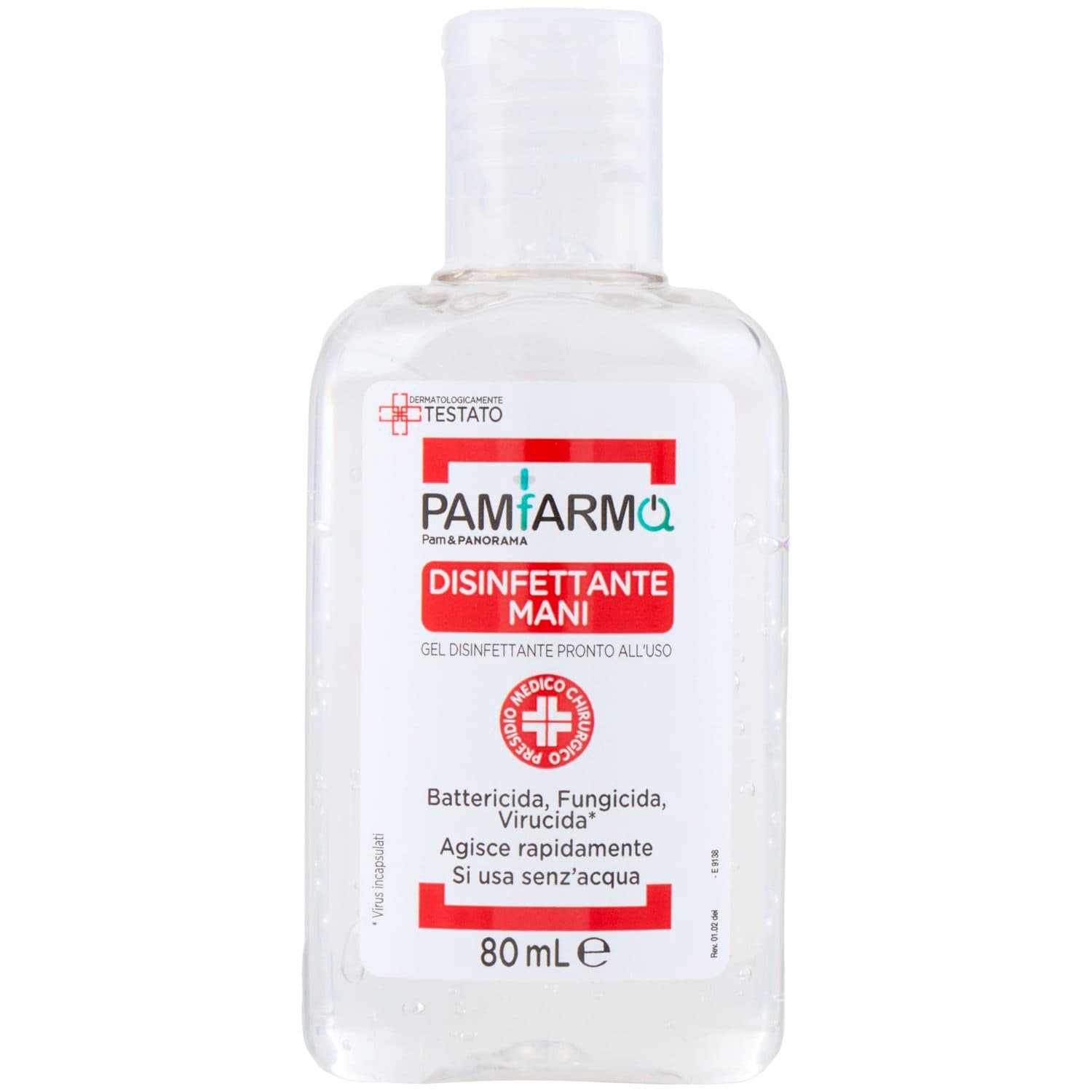 PAMFARMA Disinfettante Mani 80 mL – immagine 2