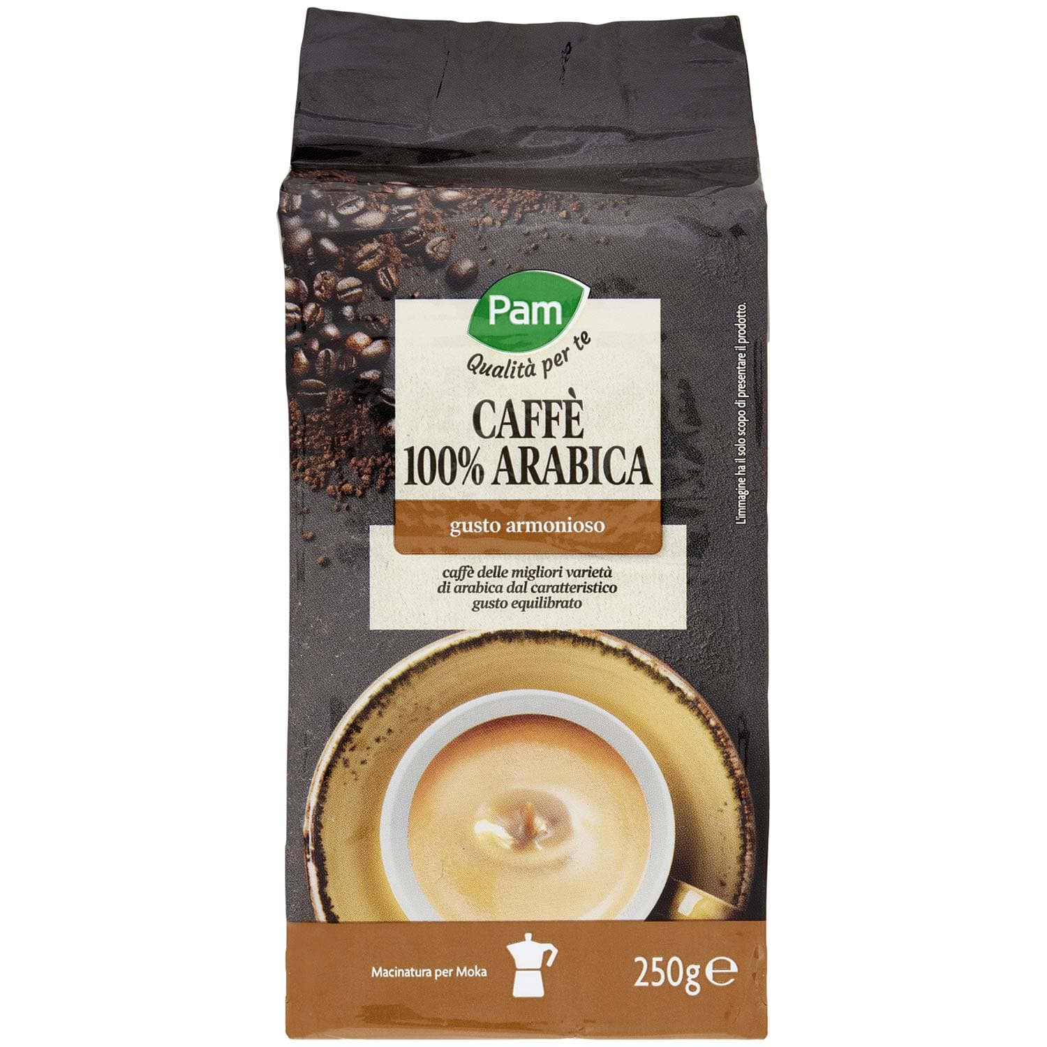 PAM Qualità per te Caffè 100% arabica 250 g – immagine 2