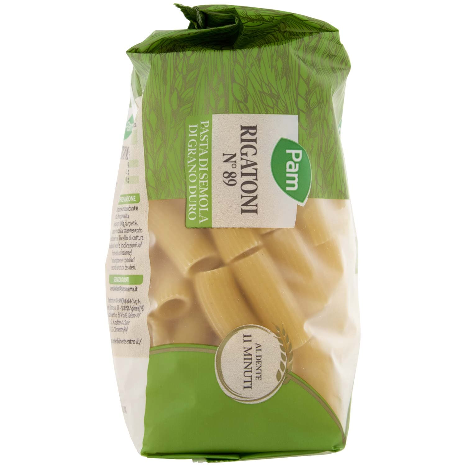 PAM Rigatoni N° 89 Pasta di Semola di Grano Duro 500 g – immagine 3