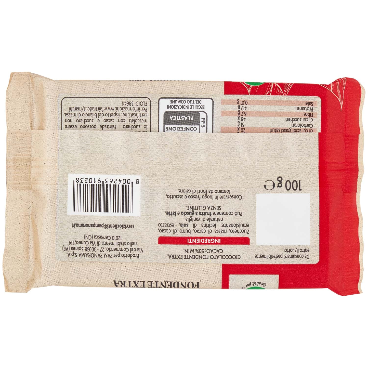 PAM Qualità per te Fondente Extra tavoletta di cioccolato 100 g – immagine 4