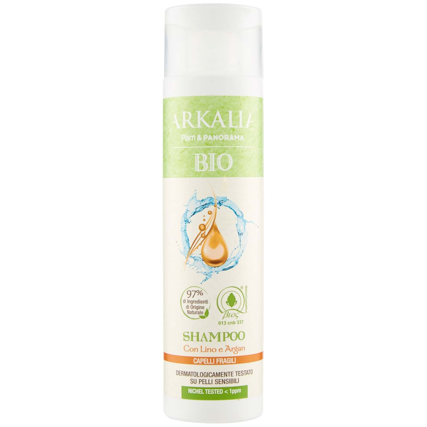ARKALIA BIO Shampoo con Lino e Argan Capelli Fragili 250 ml – immagine 2