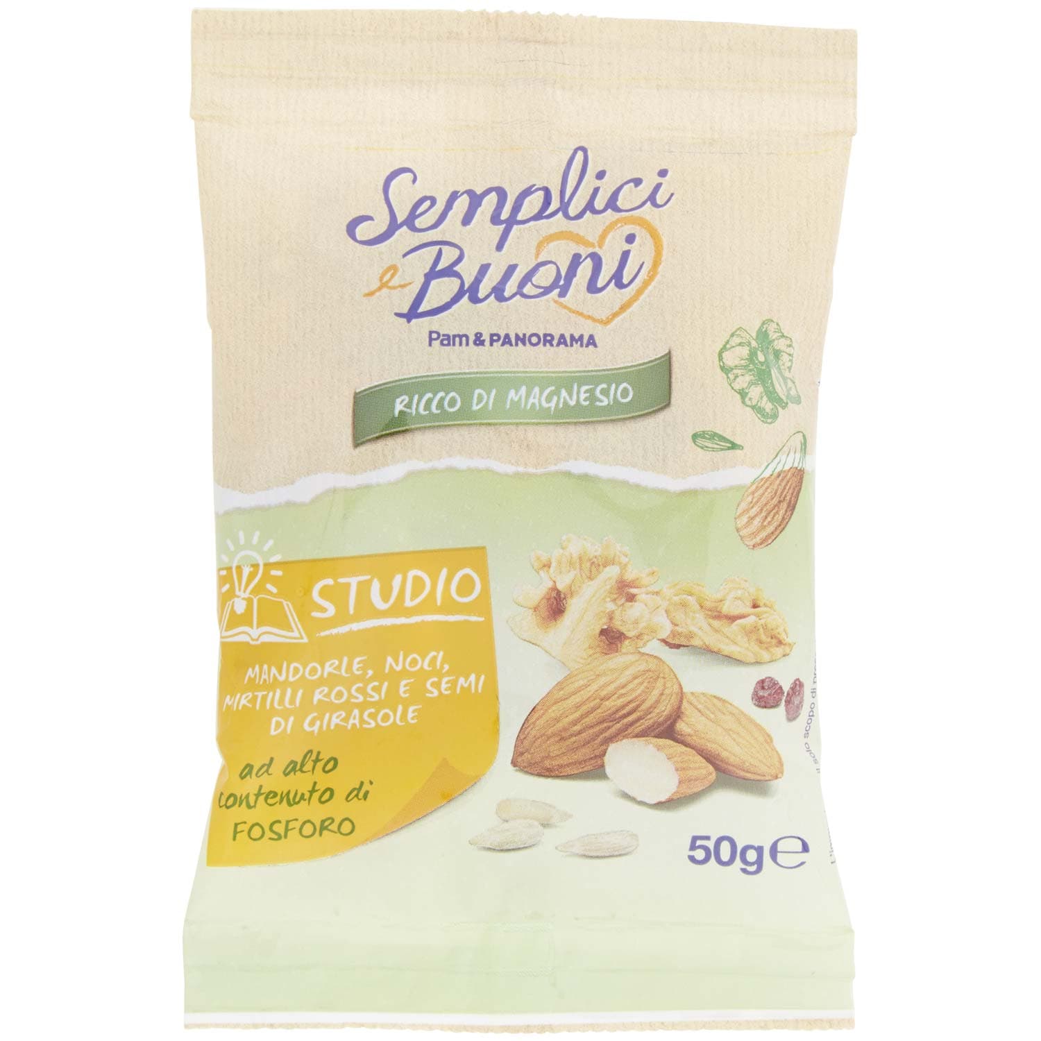 SEMPLICI E BUONI Ricco di Magnesio Studio 50 g – immagine 2