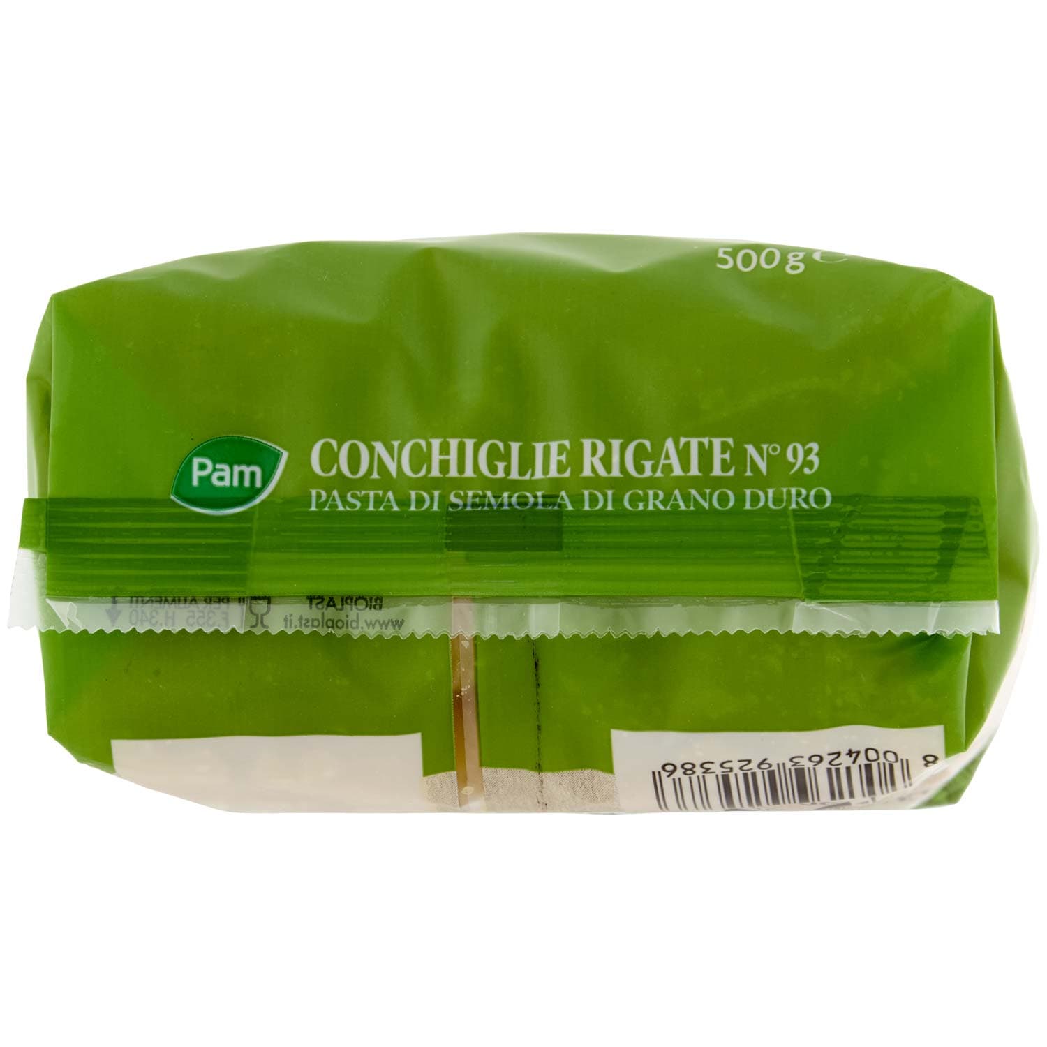 PAM Conchiglie Rigate N° 93 Pasta di Semola di Grano Duro 500 g – immagine 7