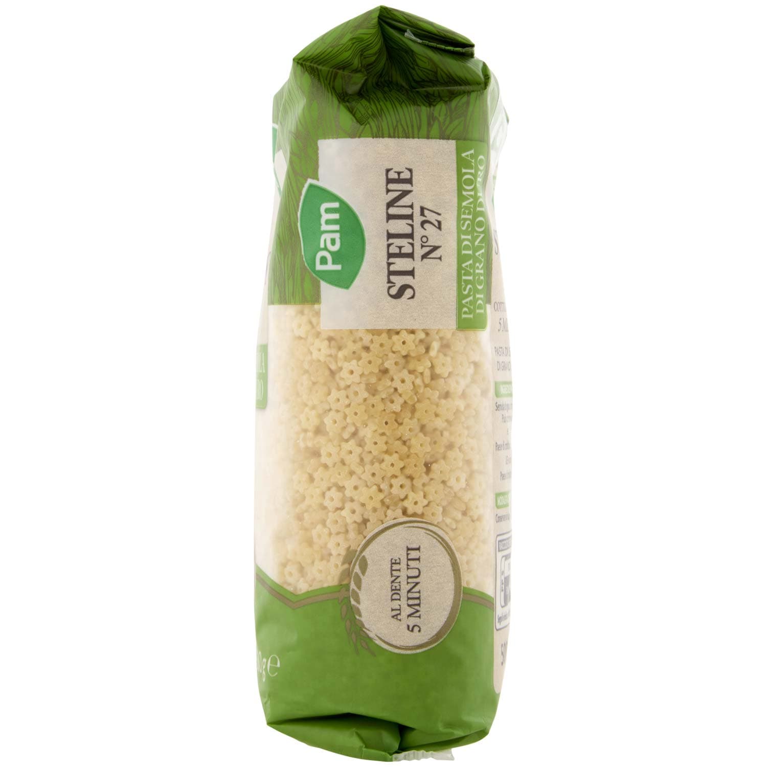 PAM Stelline N° 27 Pasta di Semola di Grano Duro 500 g – immagine 5