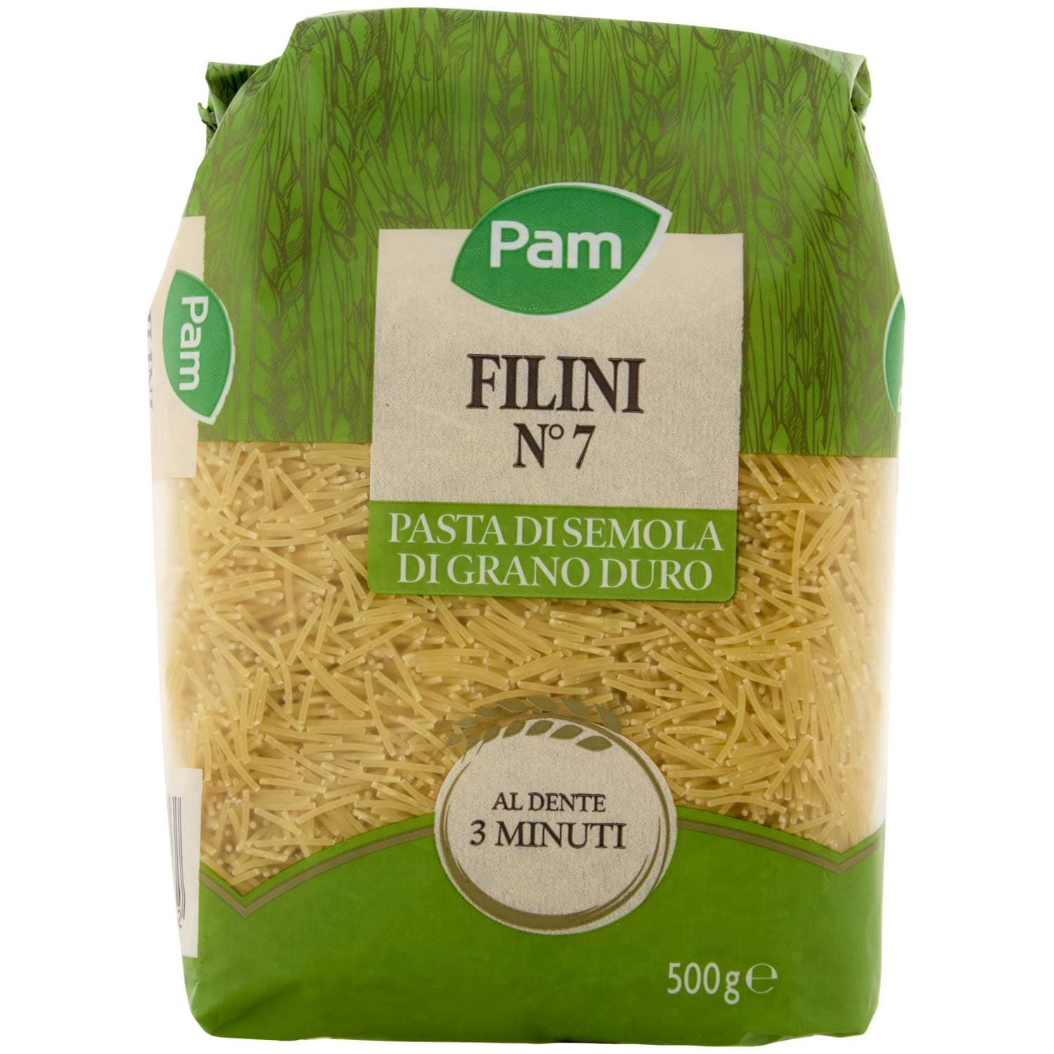 PAM Filini N° 7 Pasta di Semola di Grano Duro 500 g – immagine 2