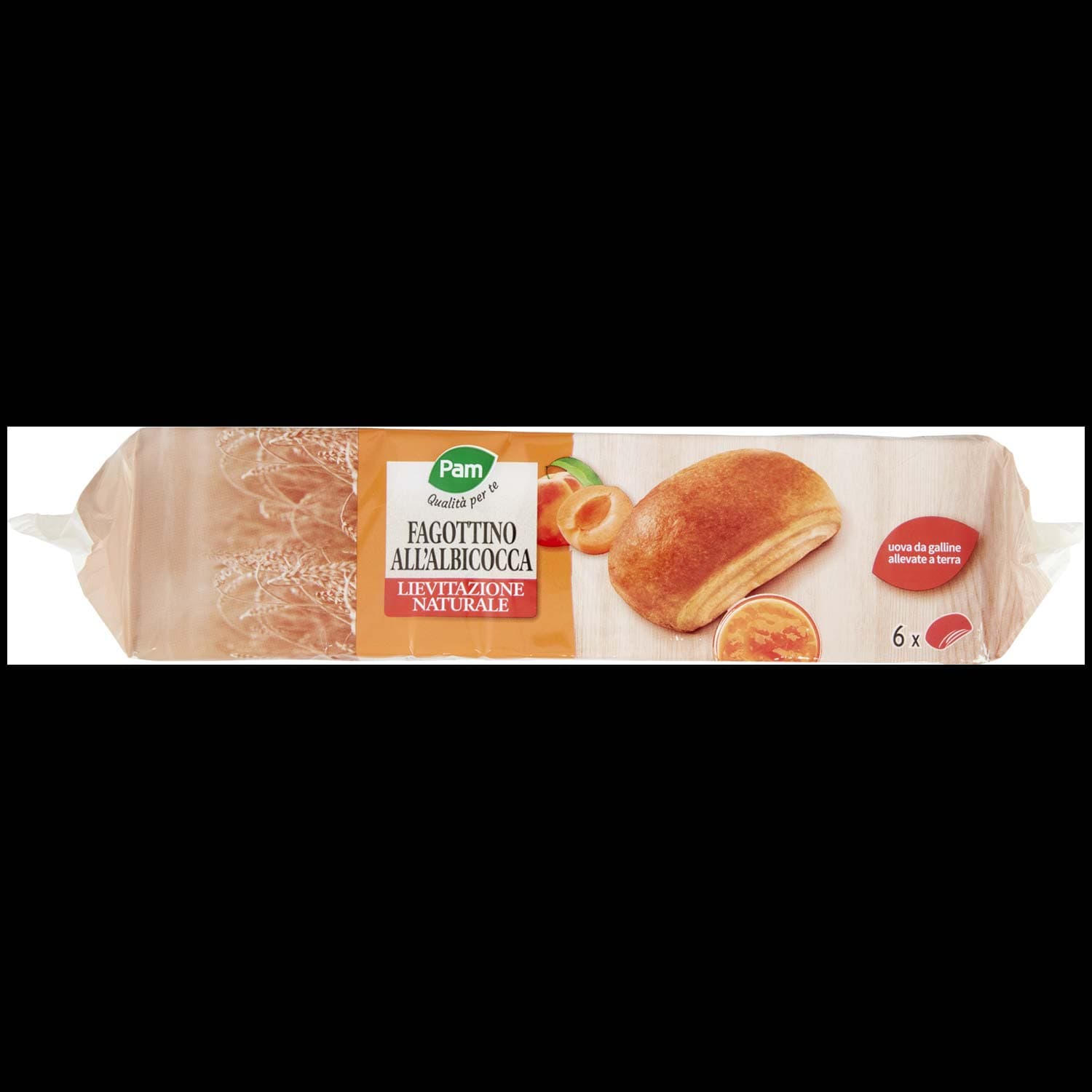 PAM PANORAMA Fagottino con farcitura all'albicocca 300g (50g x 6) – immagine 3