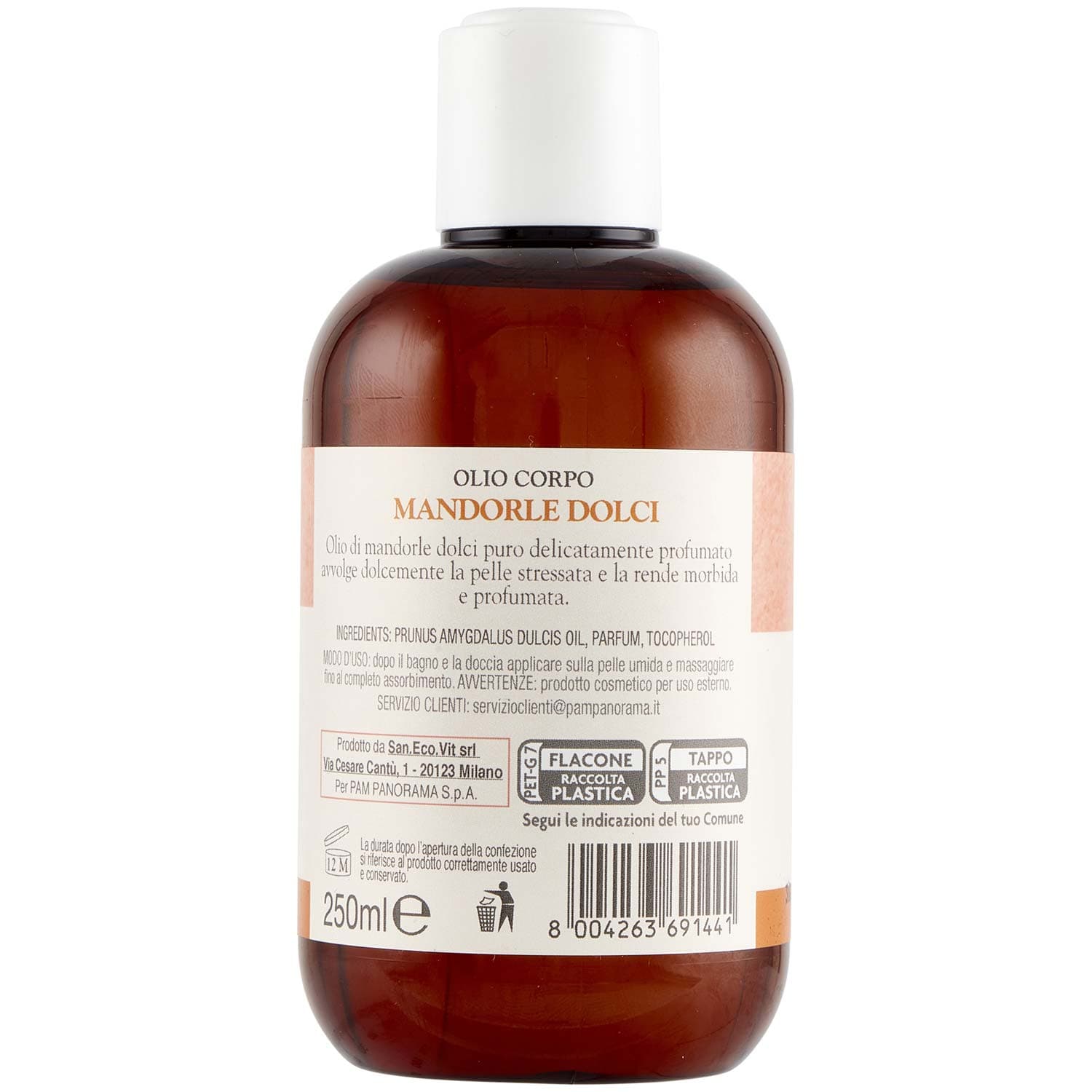 ARKALIA Olio Corpo Mandorle Dolci 250 ml – immagine 4
