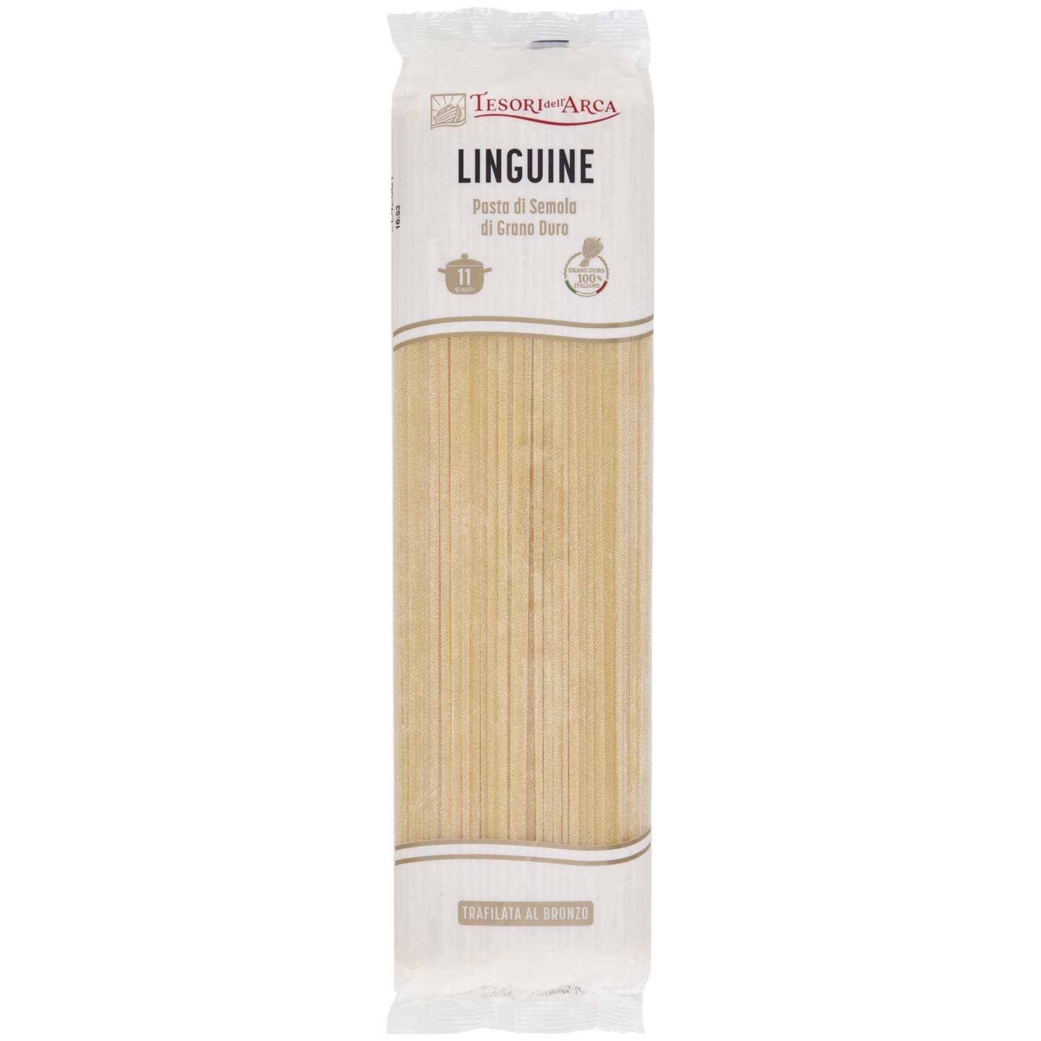 TESORI DELL'ARCA Pasta di Semola di Grano Duro Linguine 500 g – immagine 2