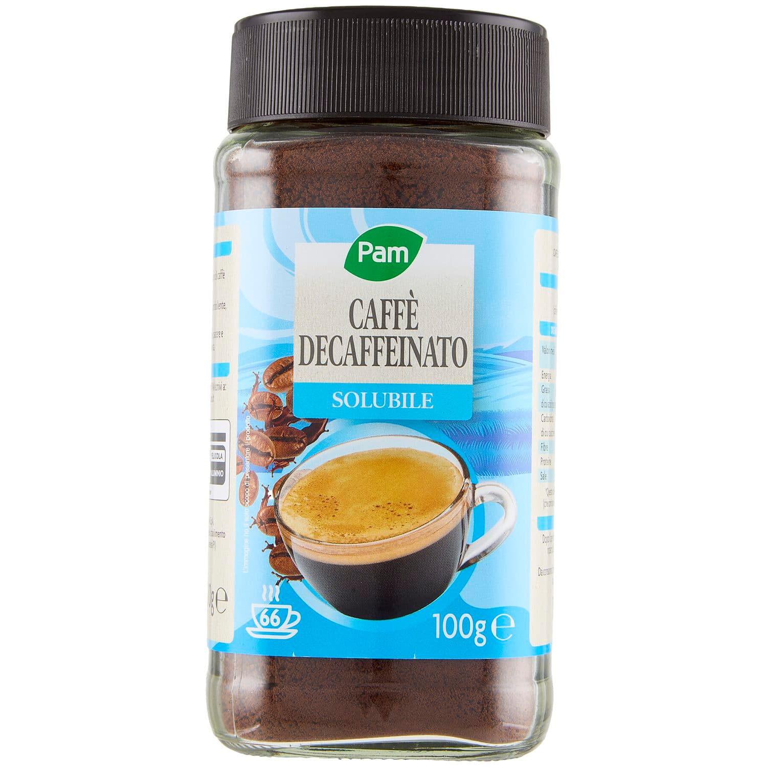 PAM Qualità per te Caffè Solubile decaffeinato 100 g – immagine 3